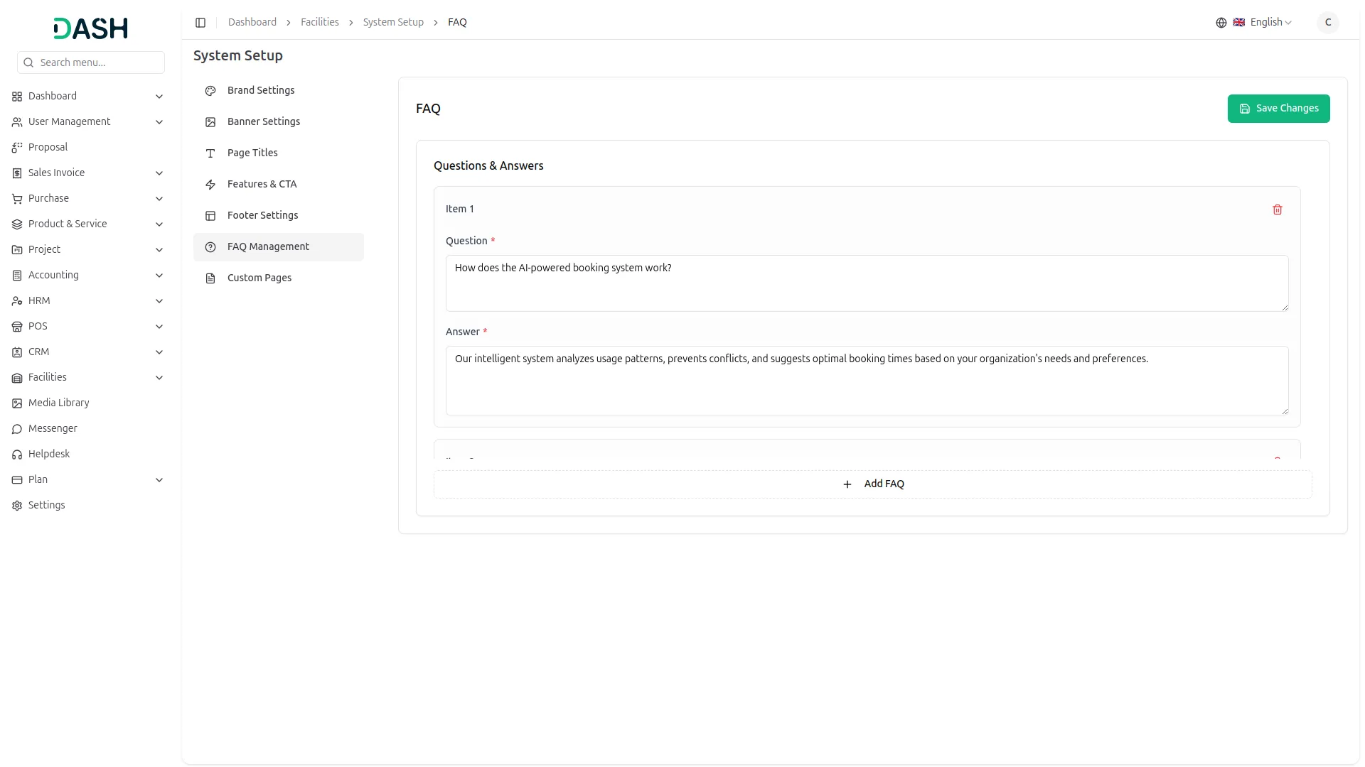 facilities management
