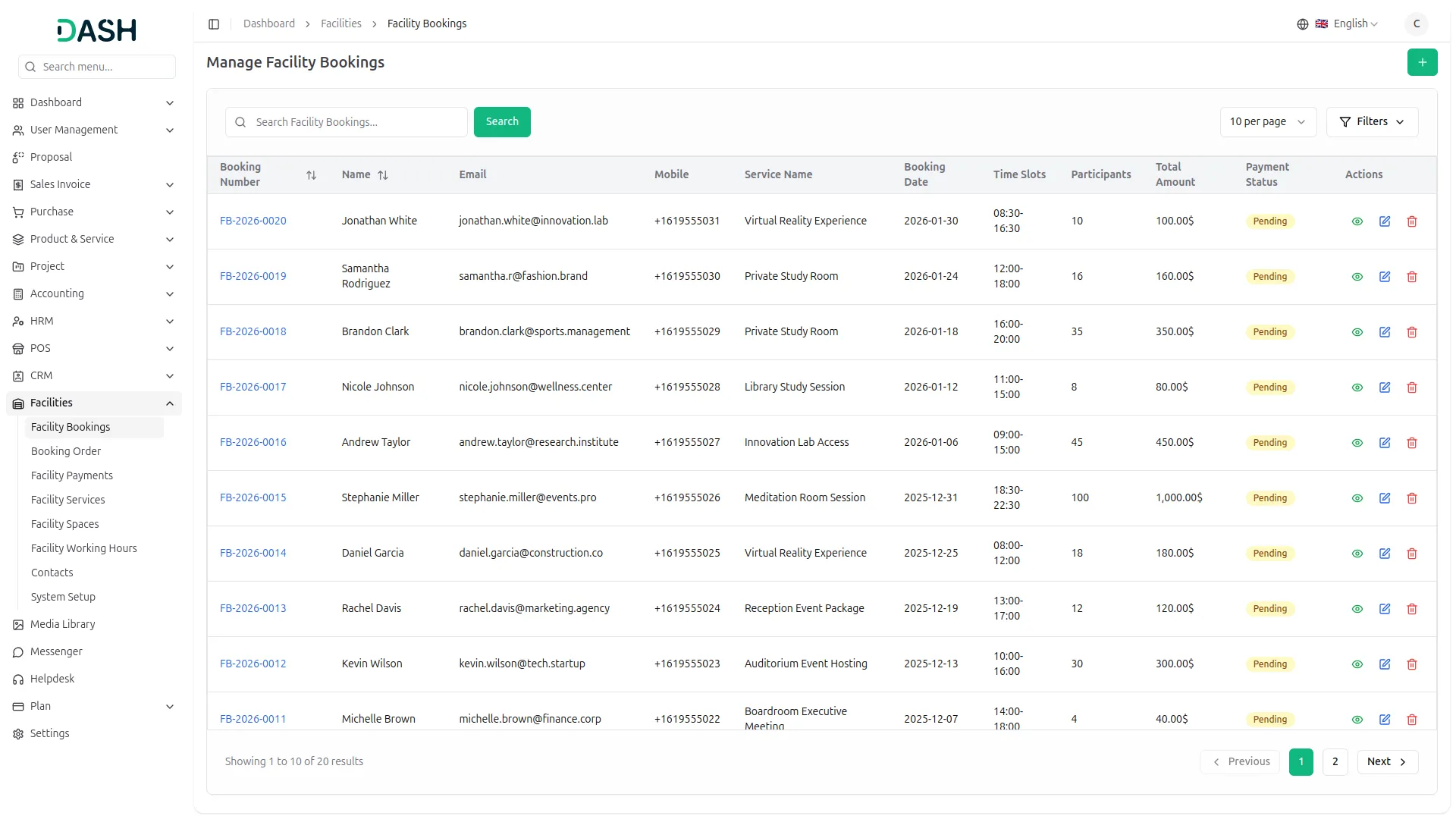 facilities management