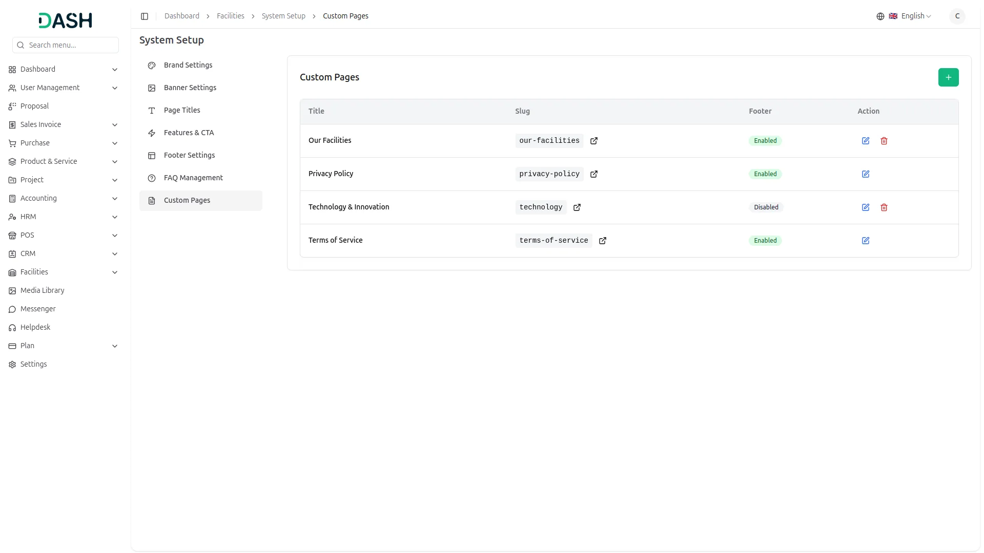 facilities management