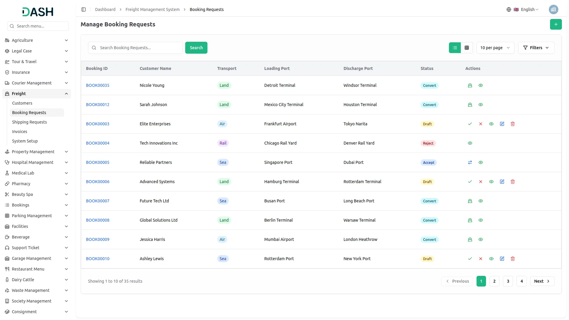 freight management system