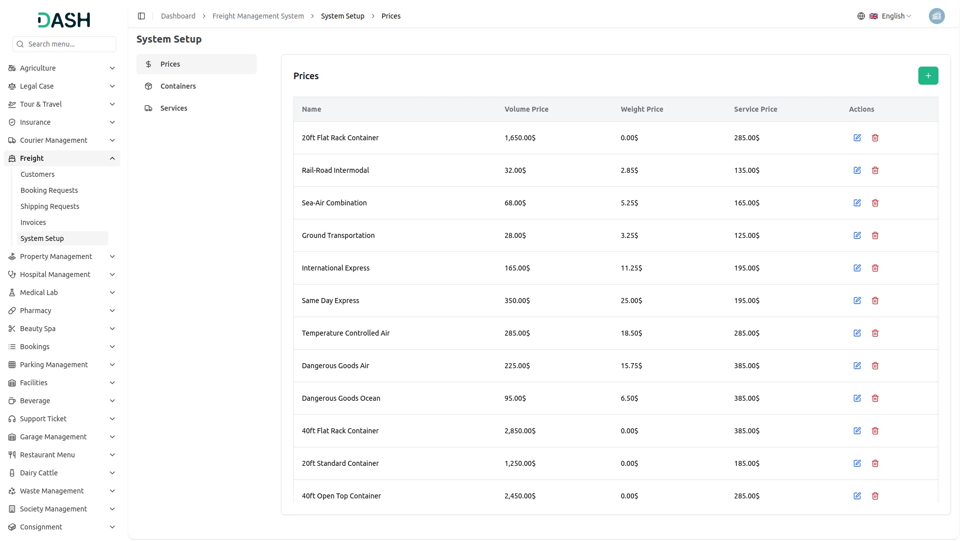 freight management system