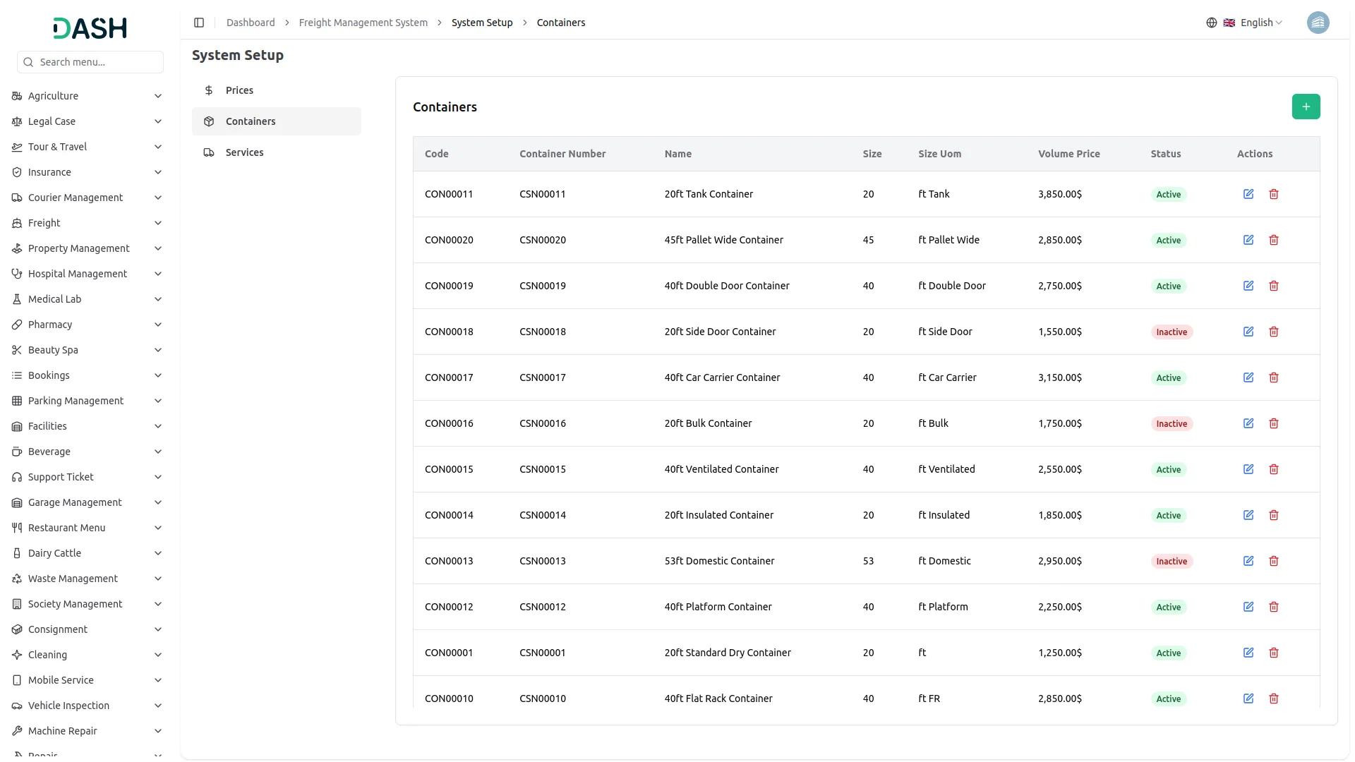 freight management system