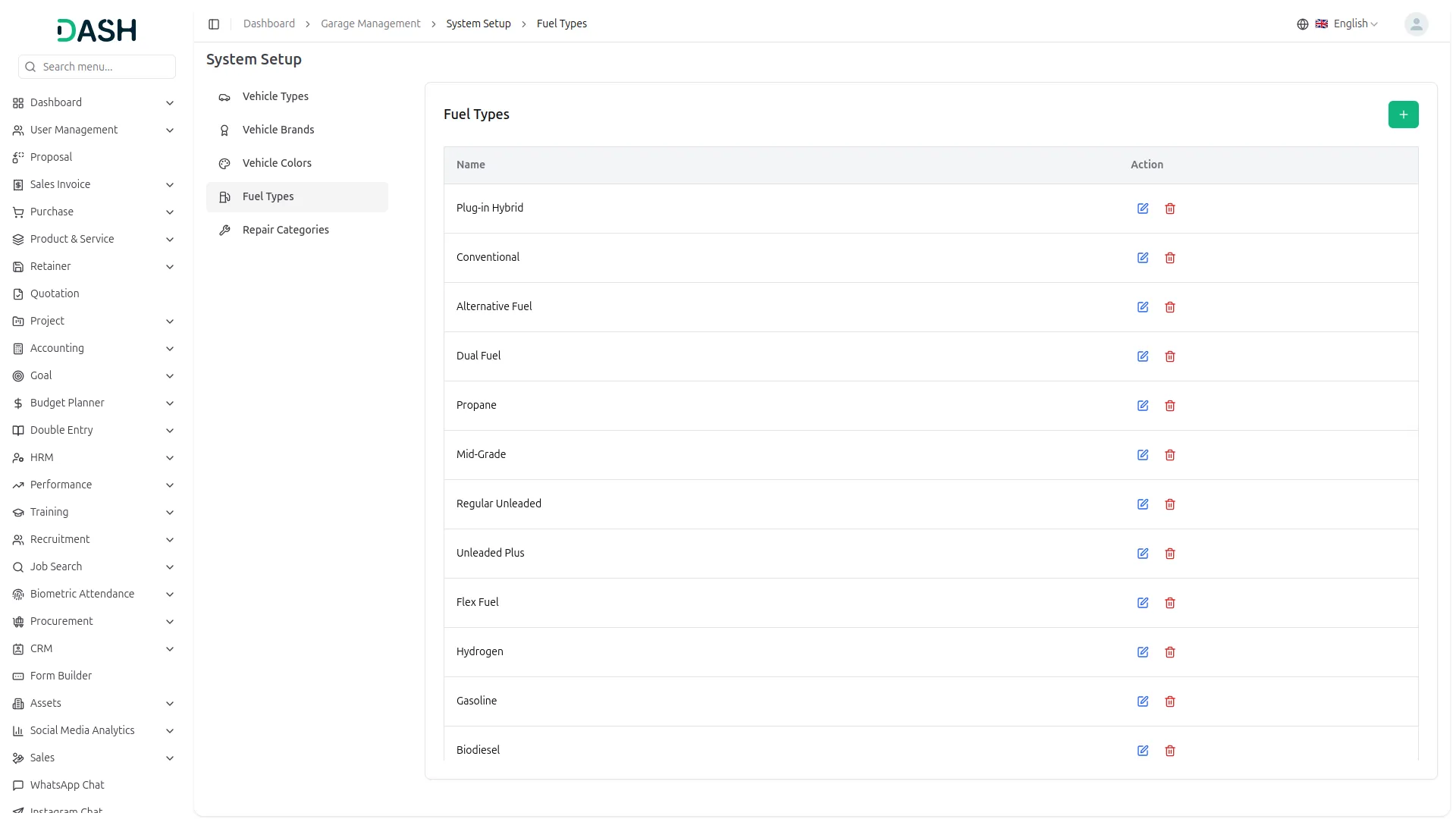garage workshop management