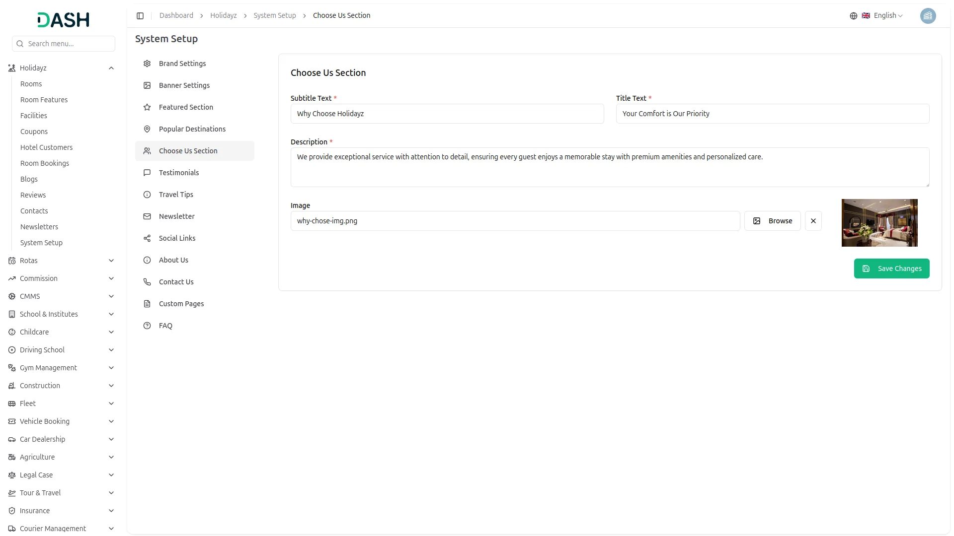 hotel-room management