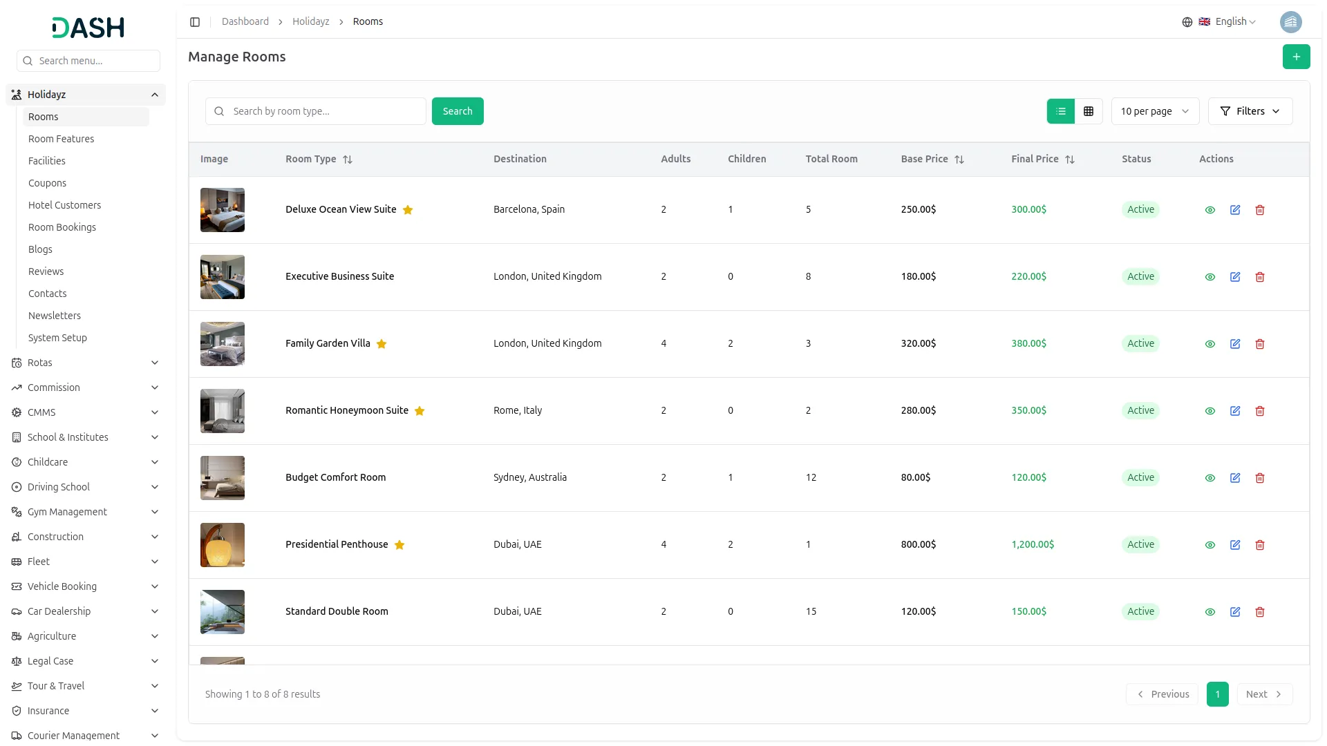hotel-room management