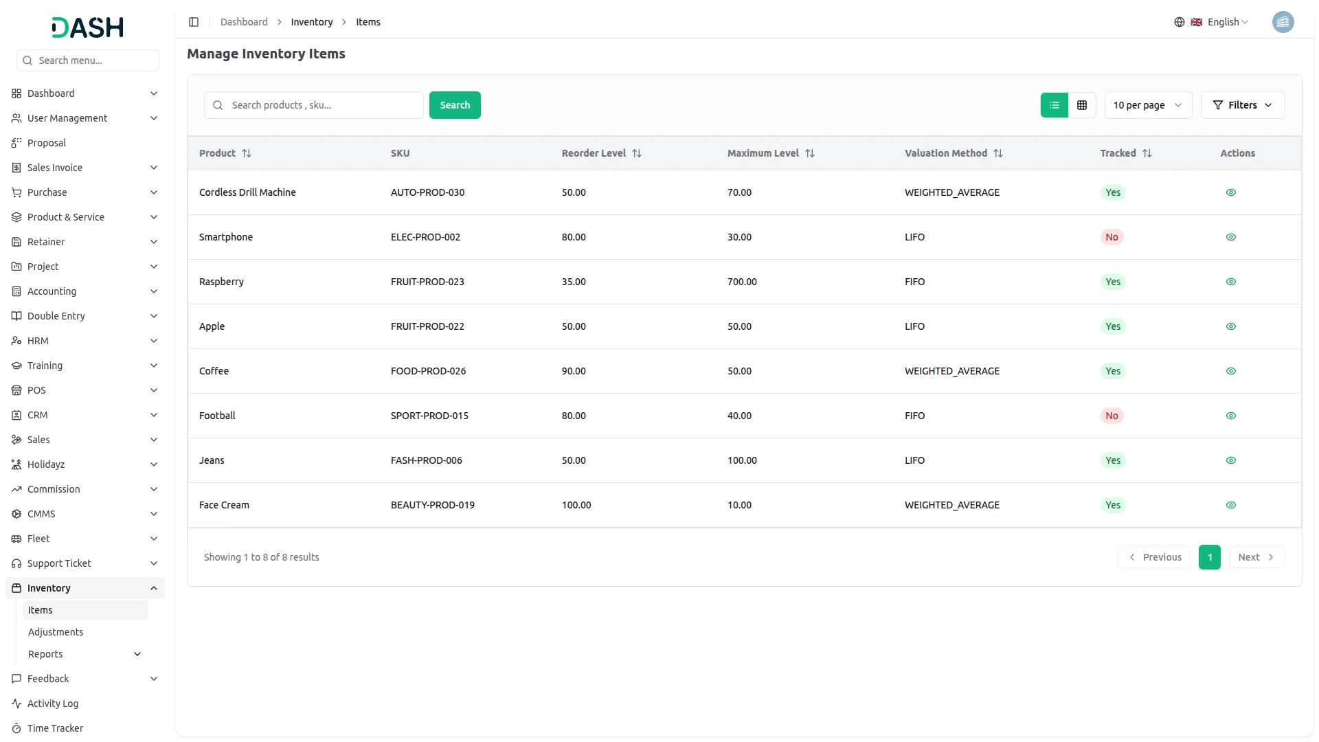 support ticket dash saas