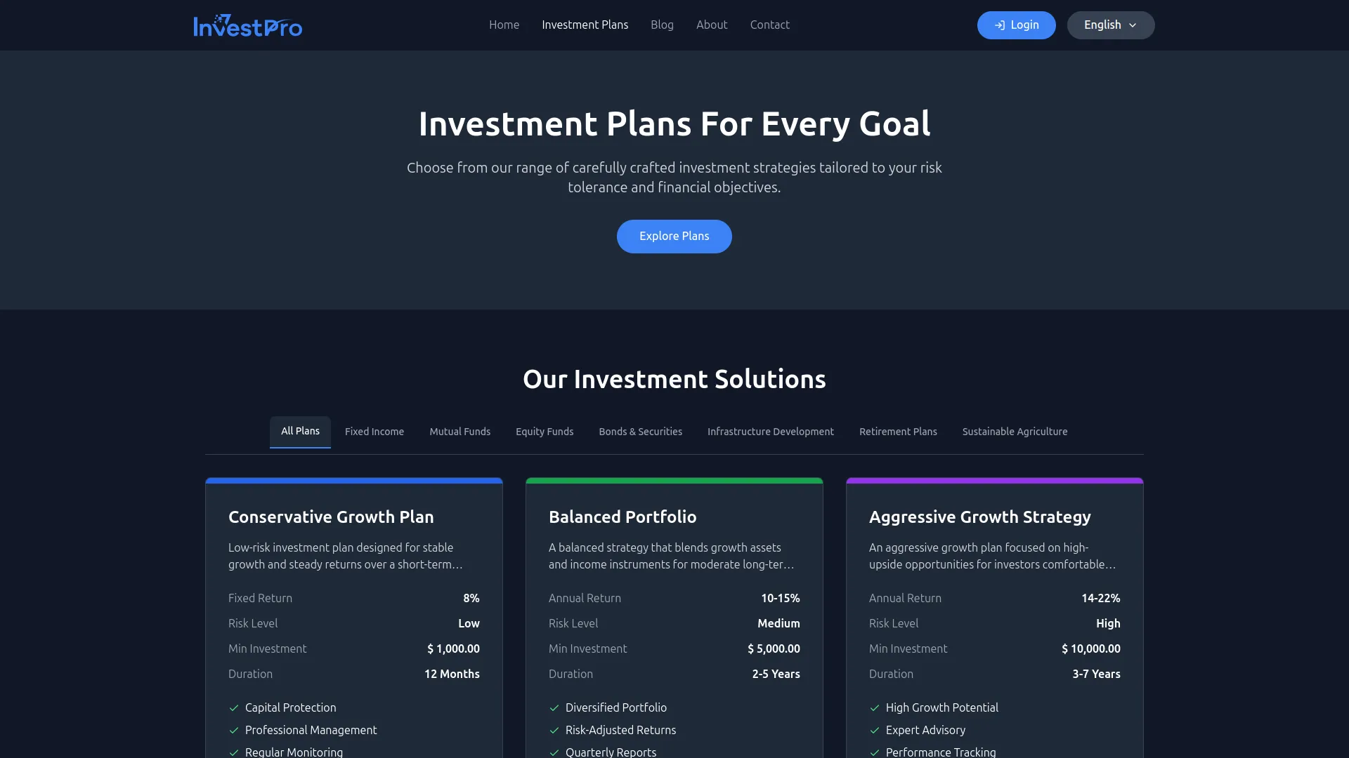 investment system