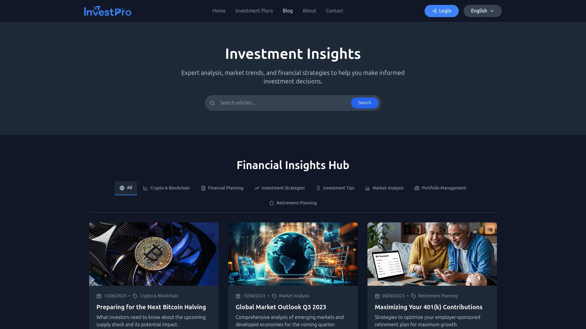 investment system