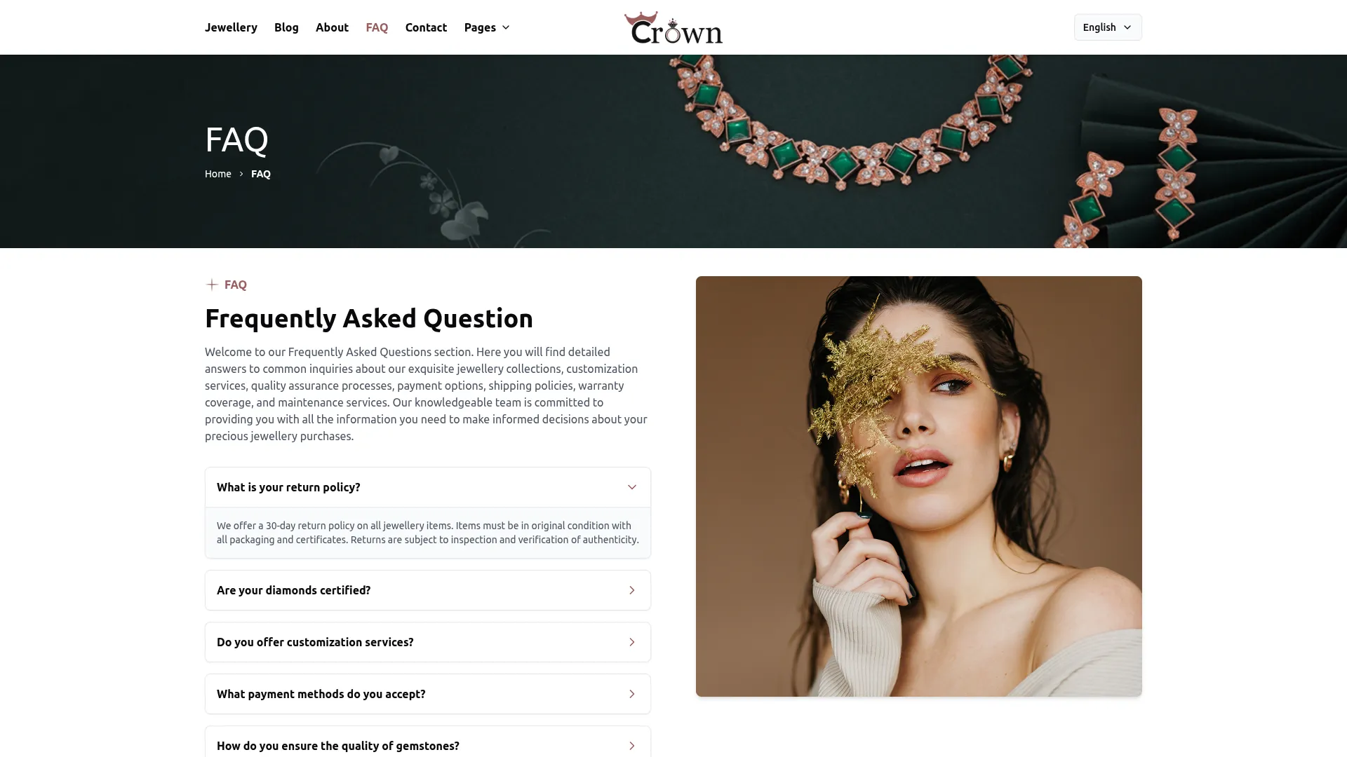jewellery store management
