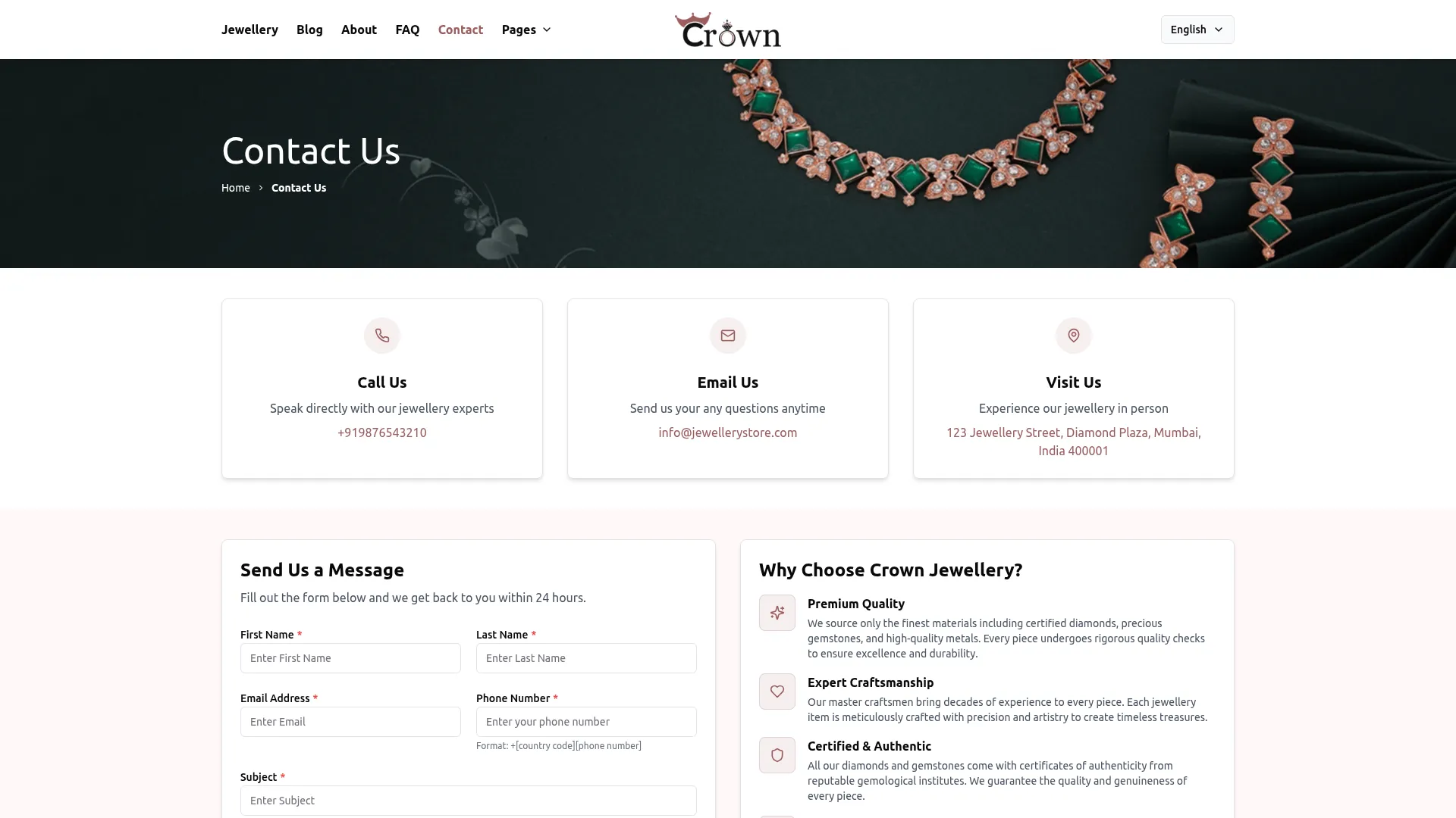 jewellery store management