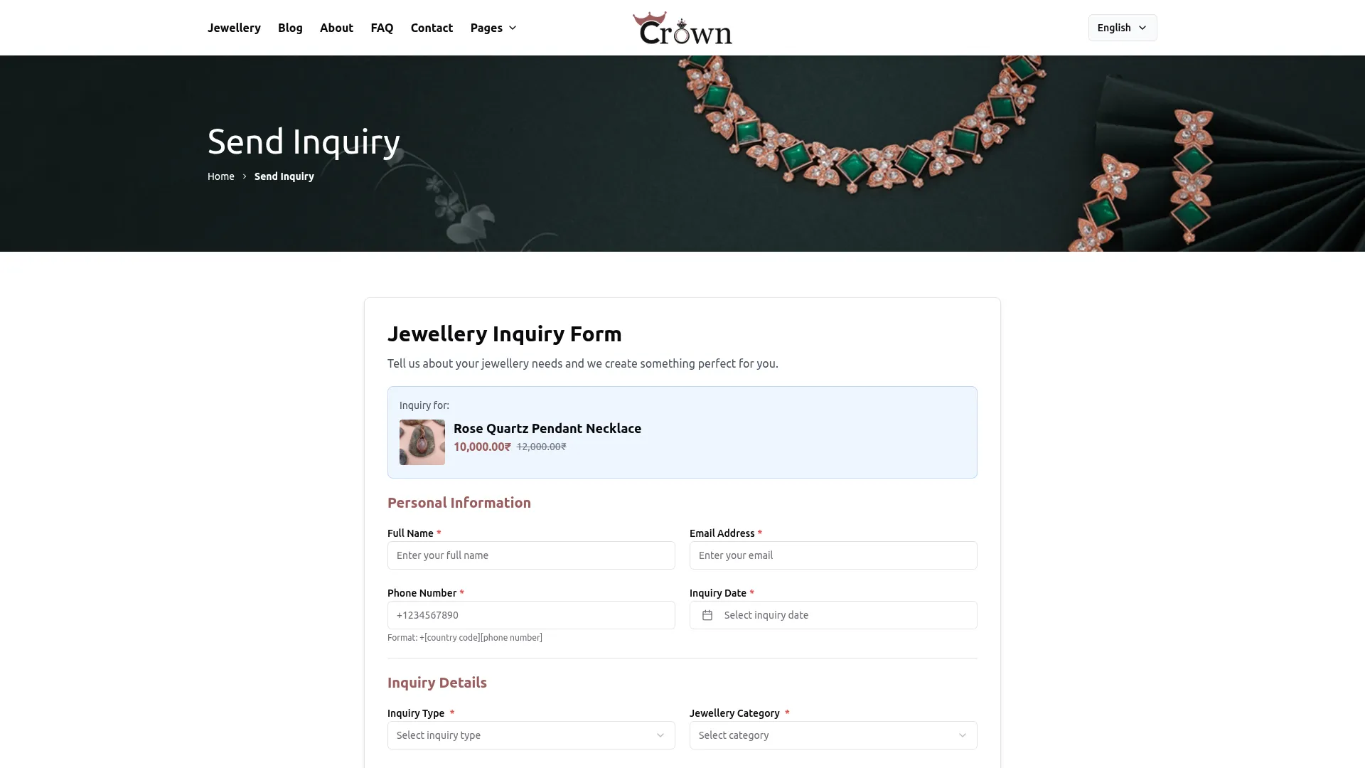 jewellery store management