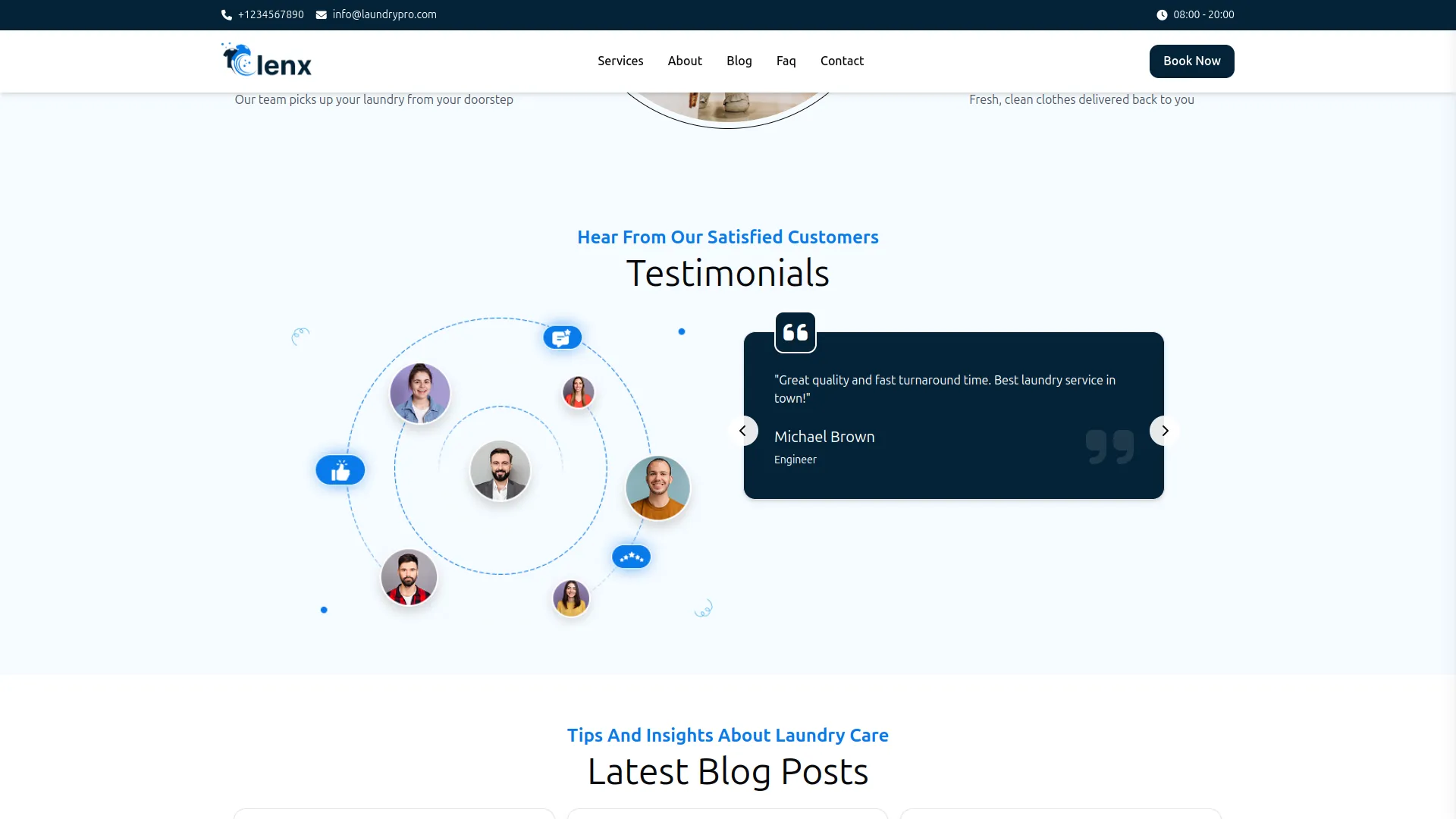 laundry management integration