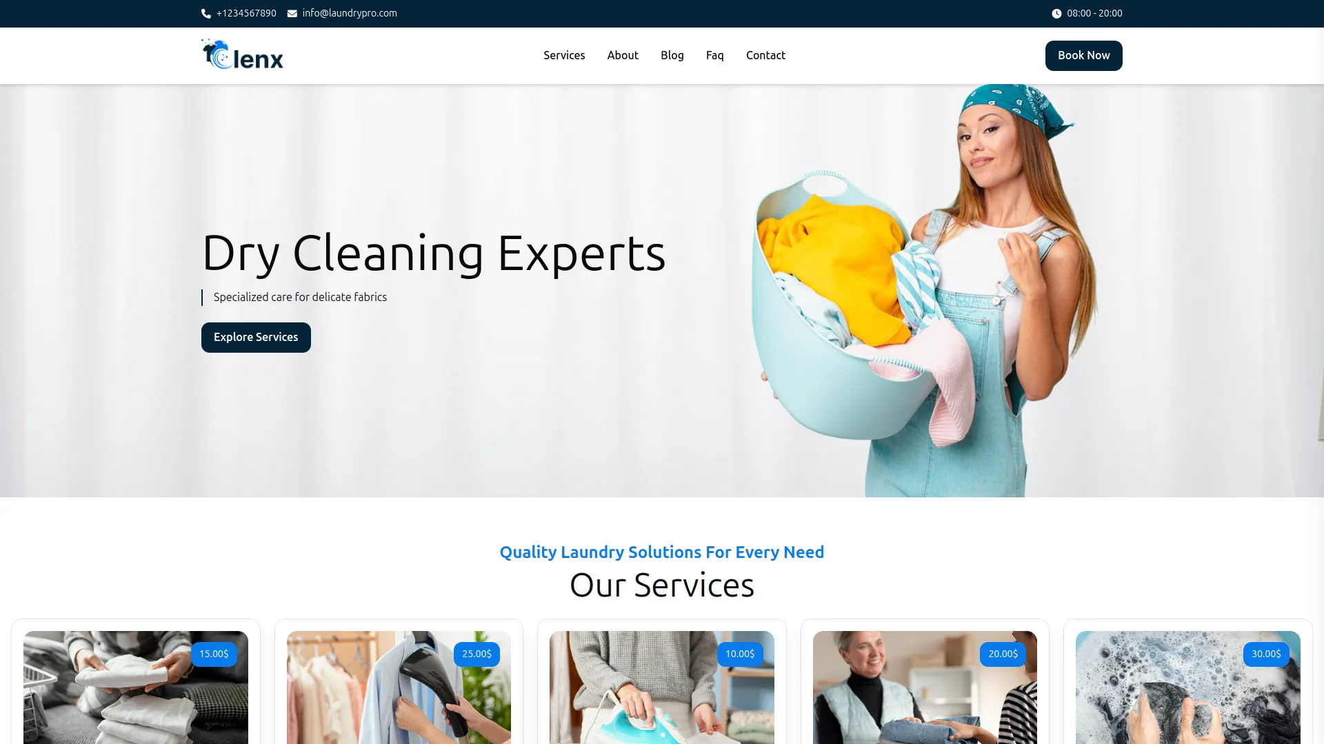 laundry management integration