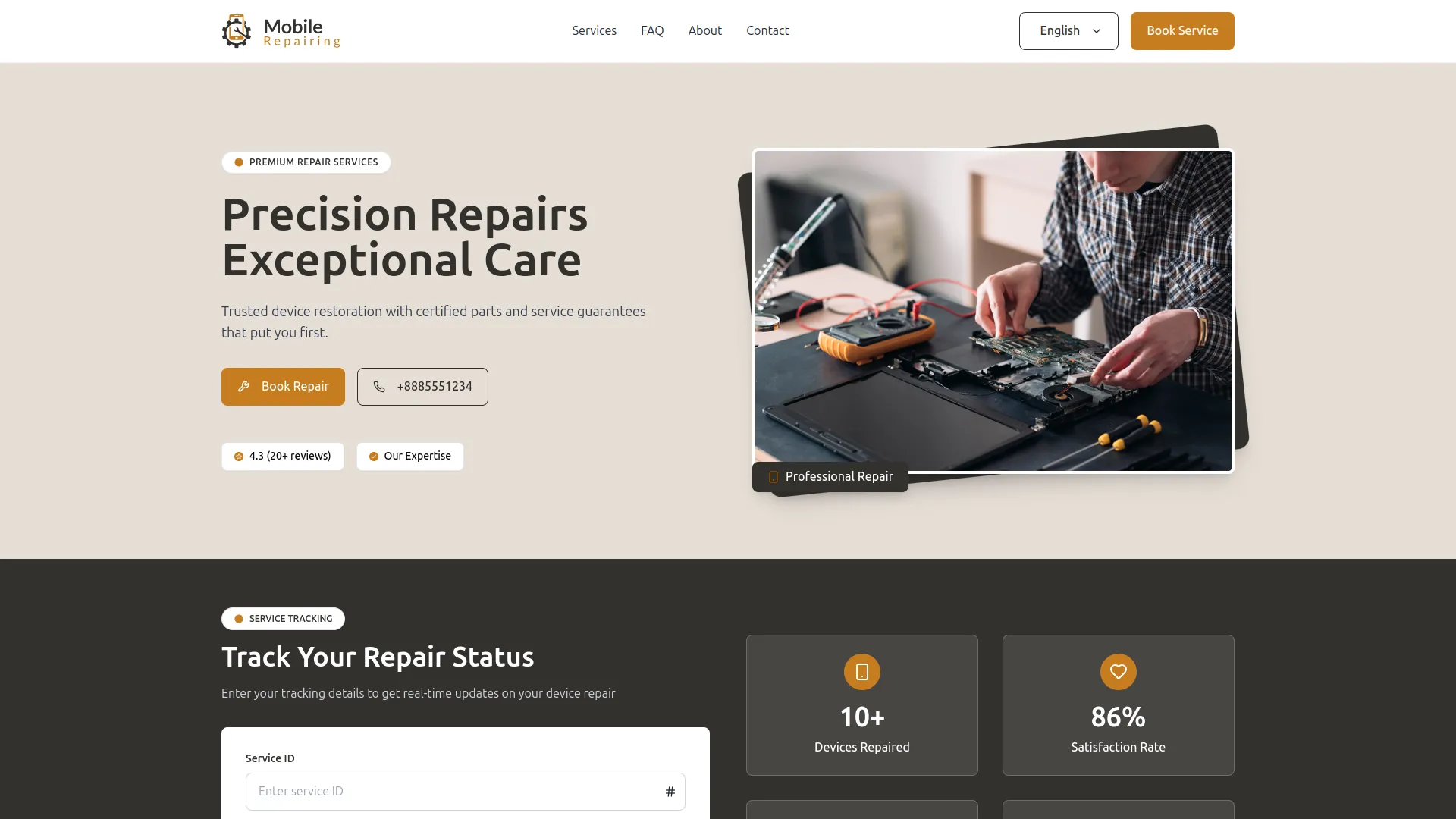 mobile service management