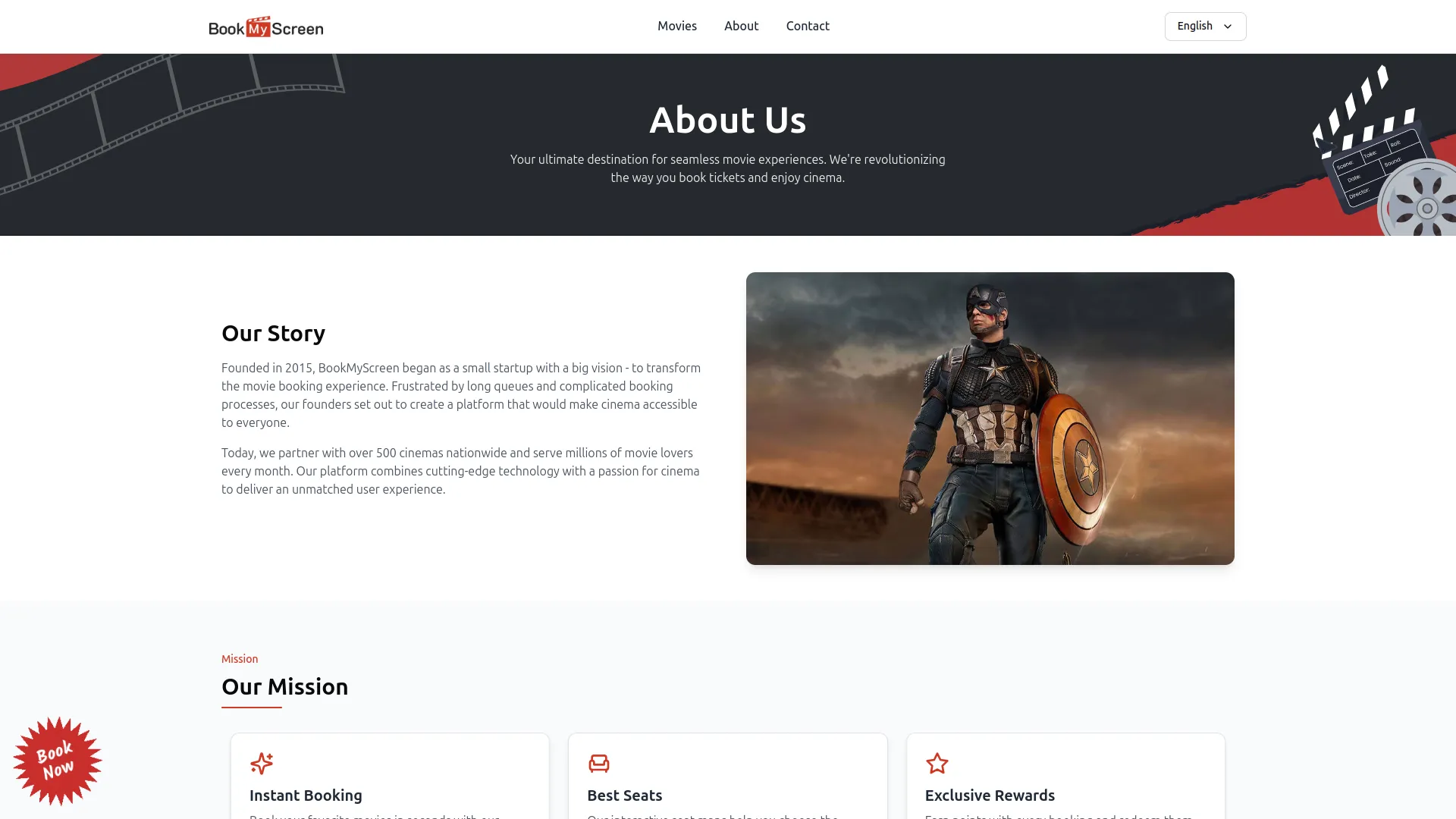 movie show booking system