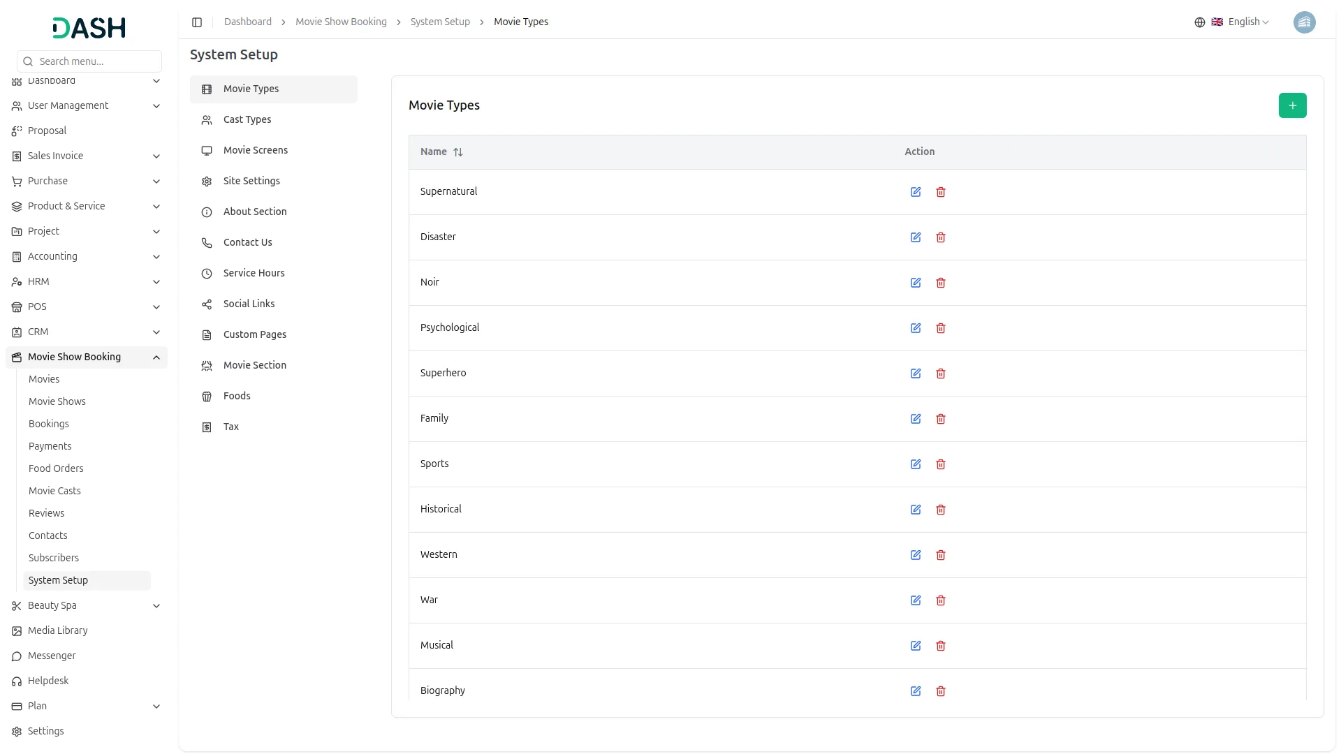 movie show booking system