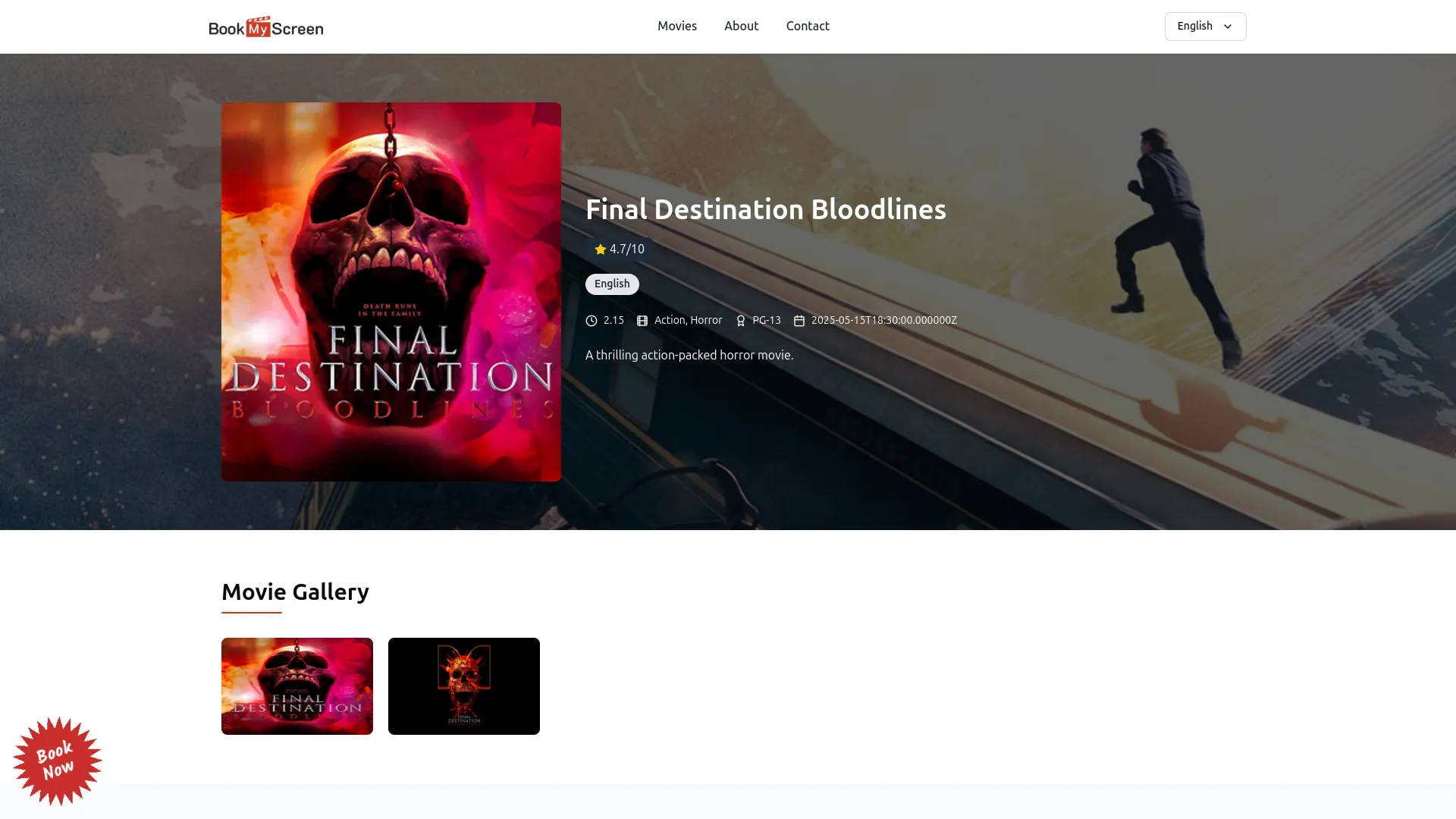 movie show booking system