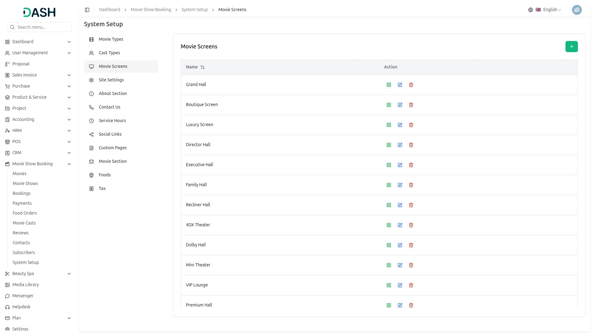 movie show booking system