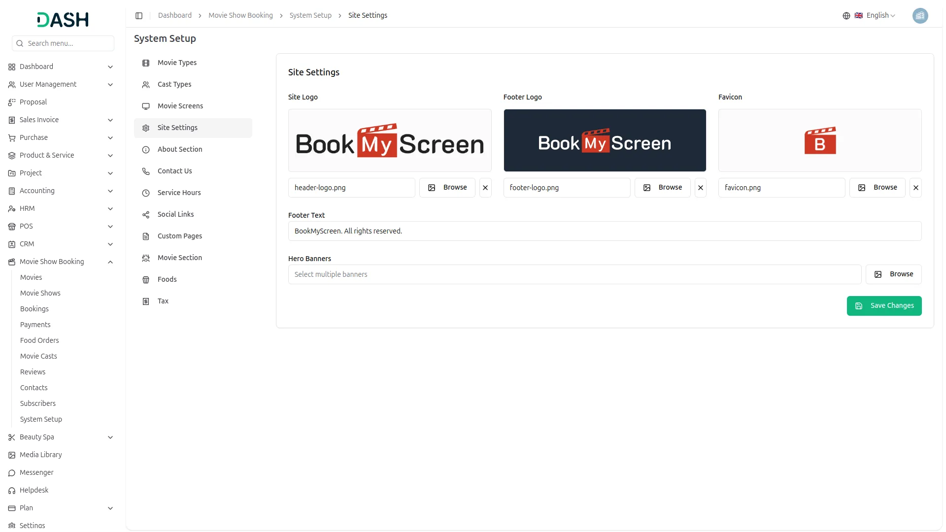 movie show booking system