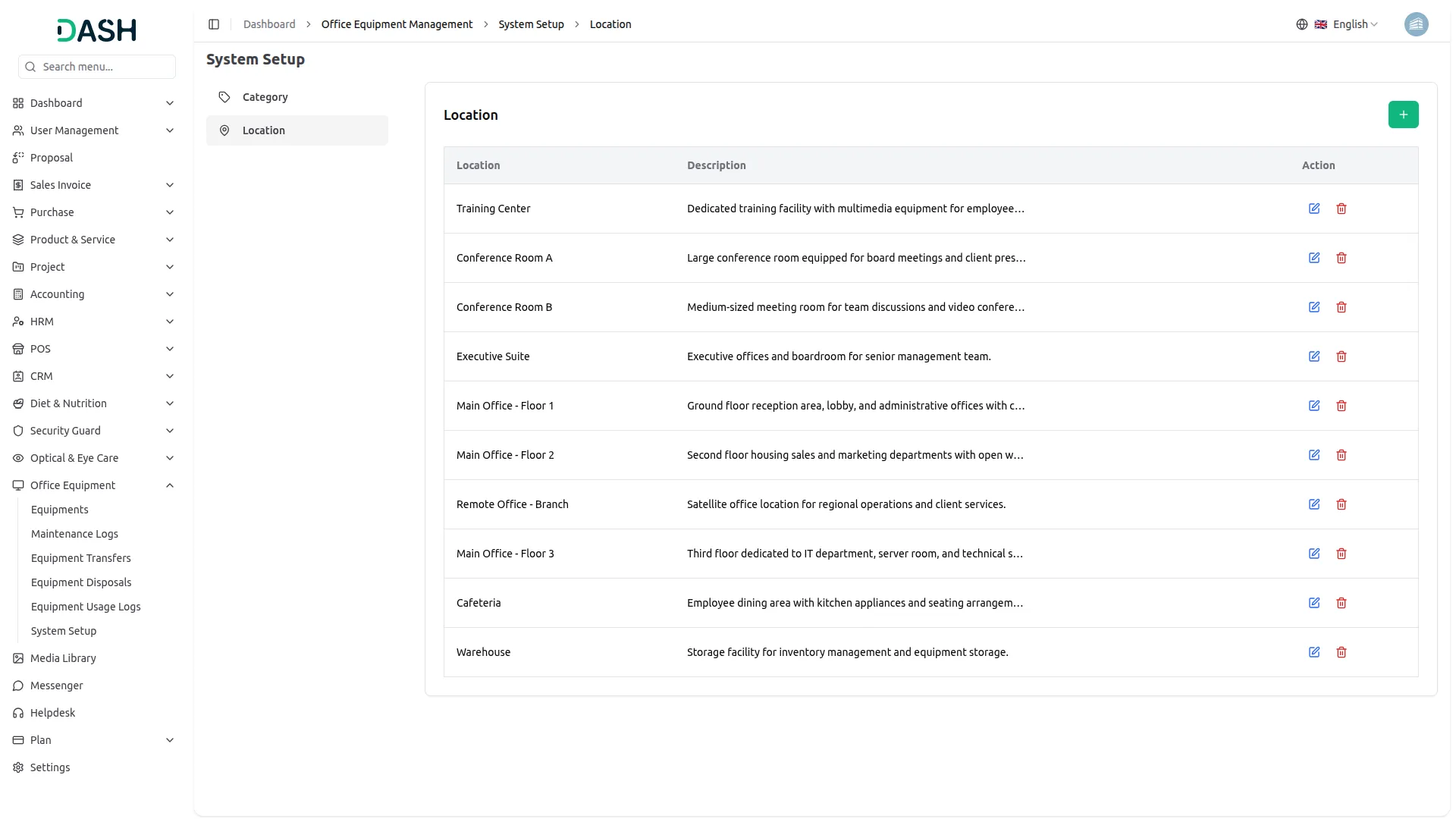 office equipment management