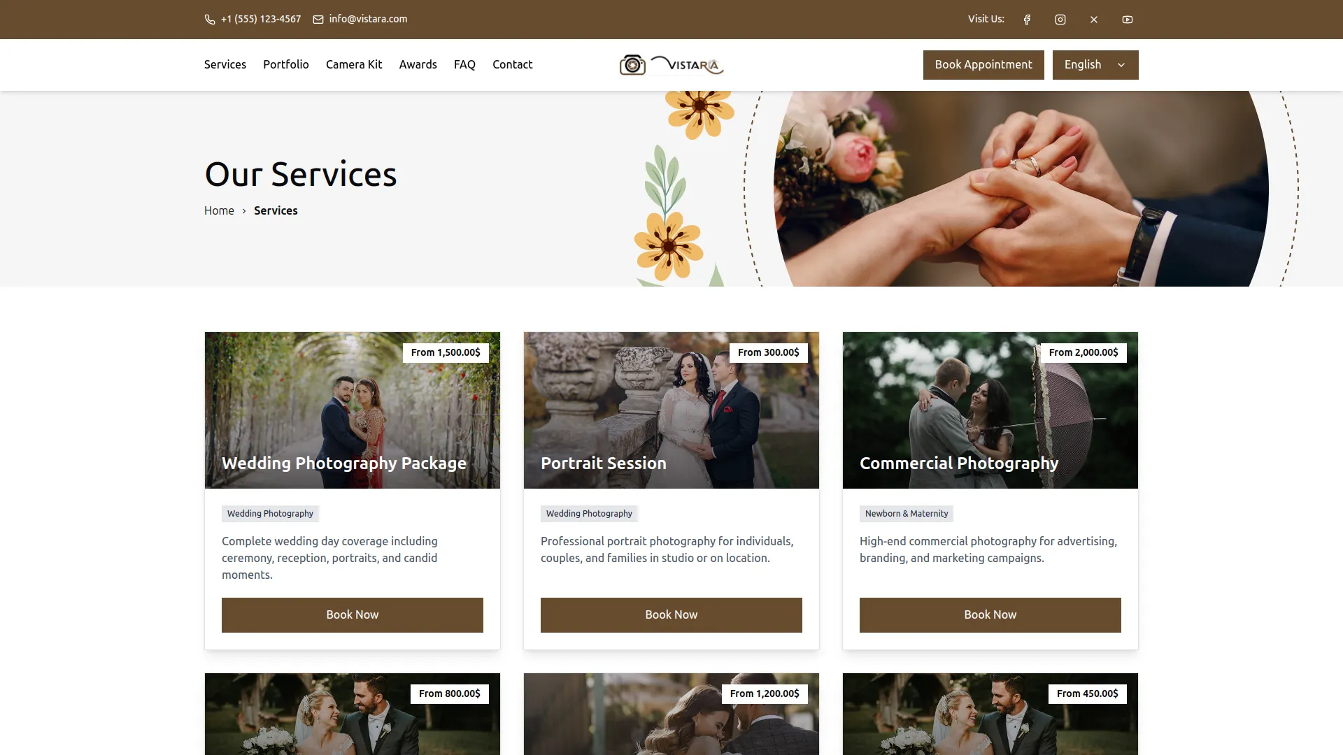 manage services frontend