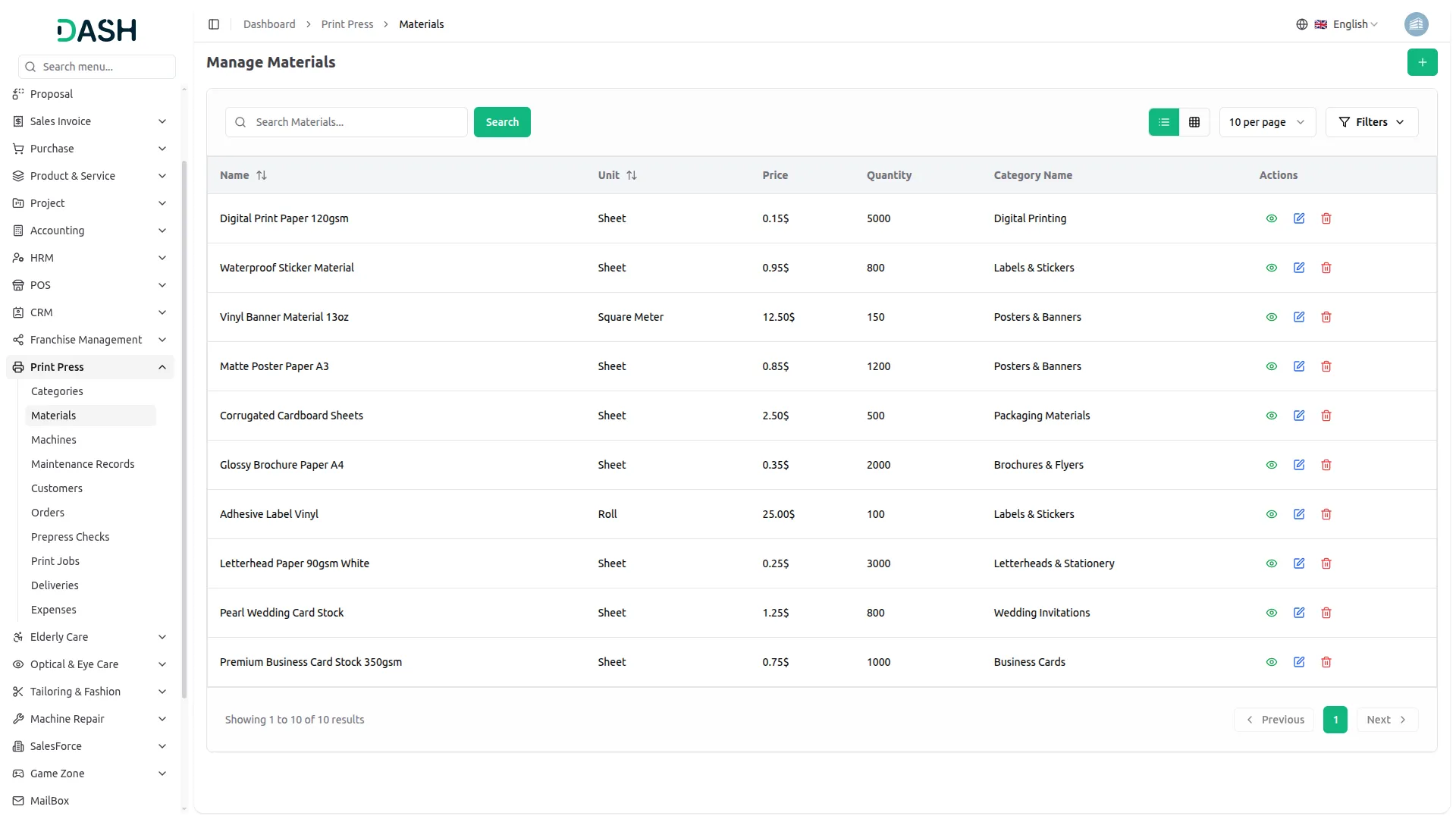 printpress management