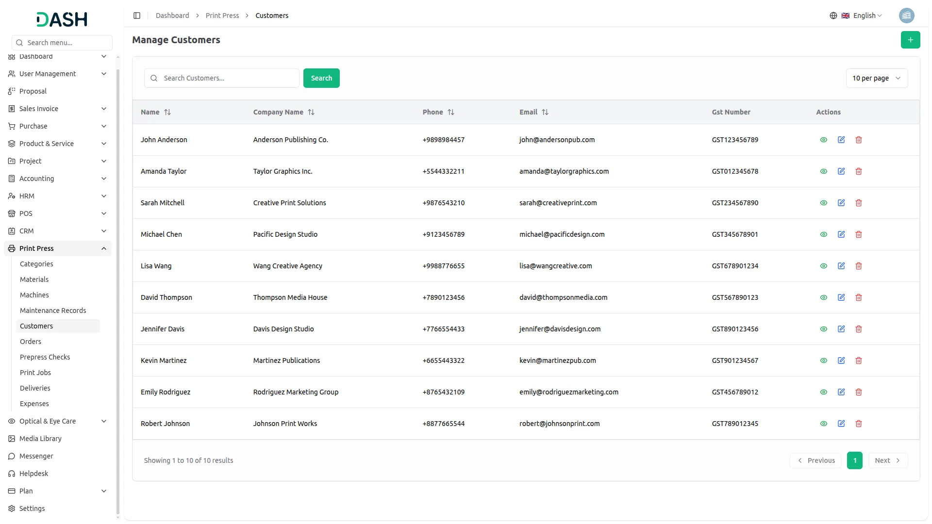 printpress management