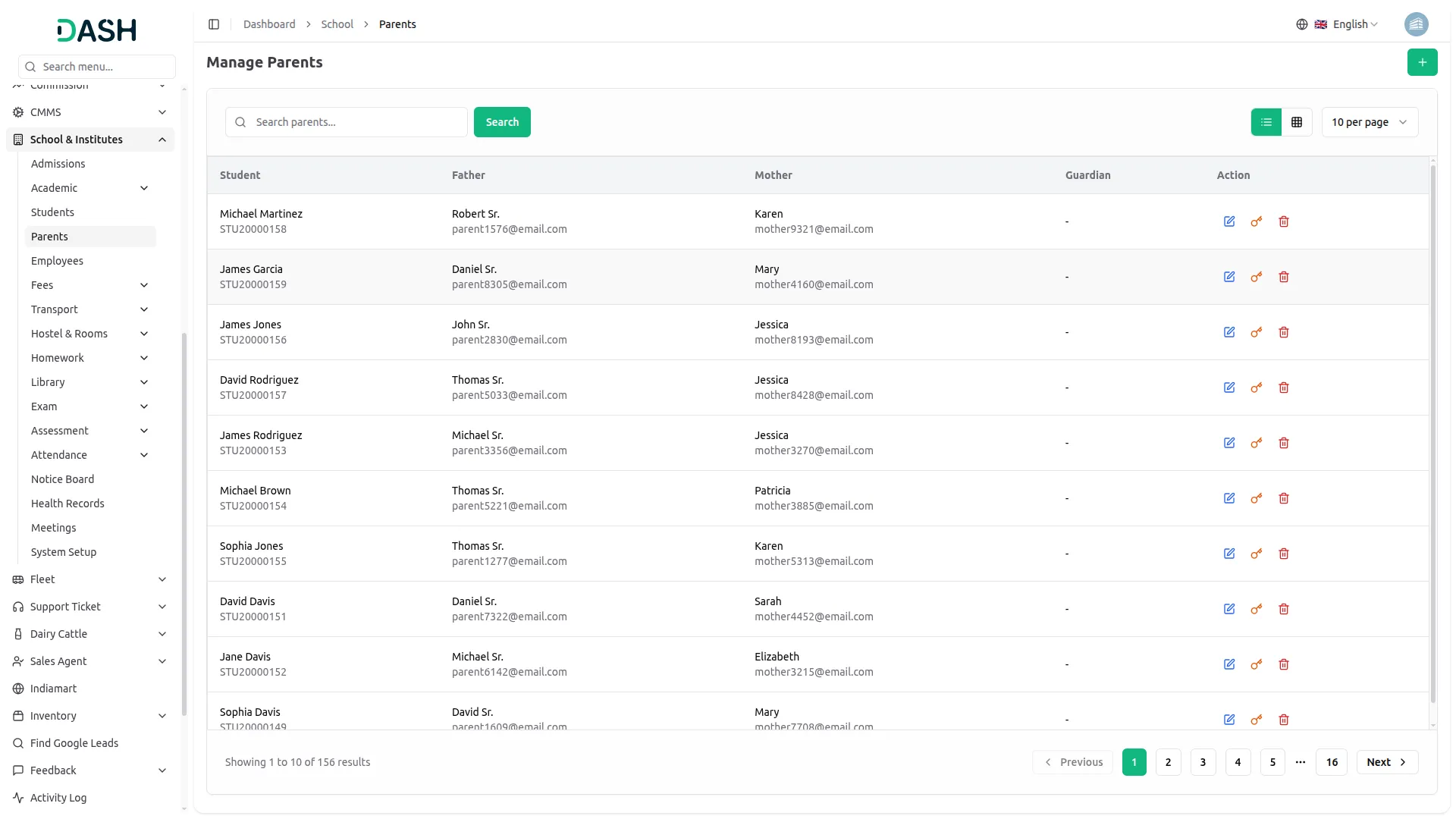 school institute management