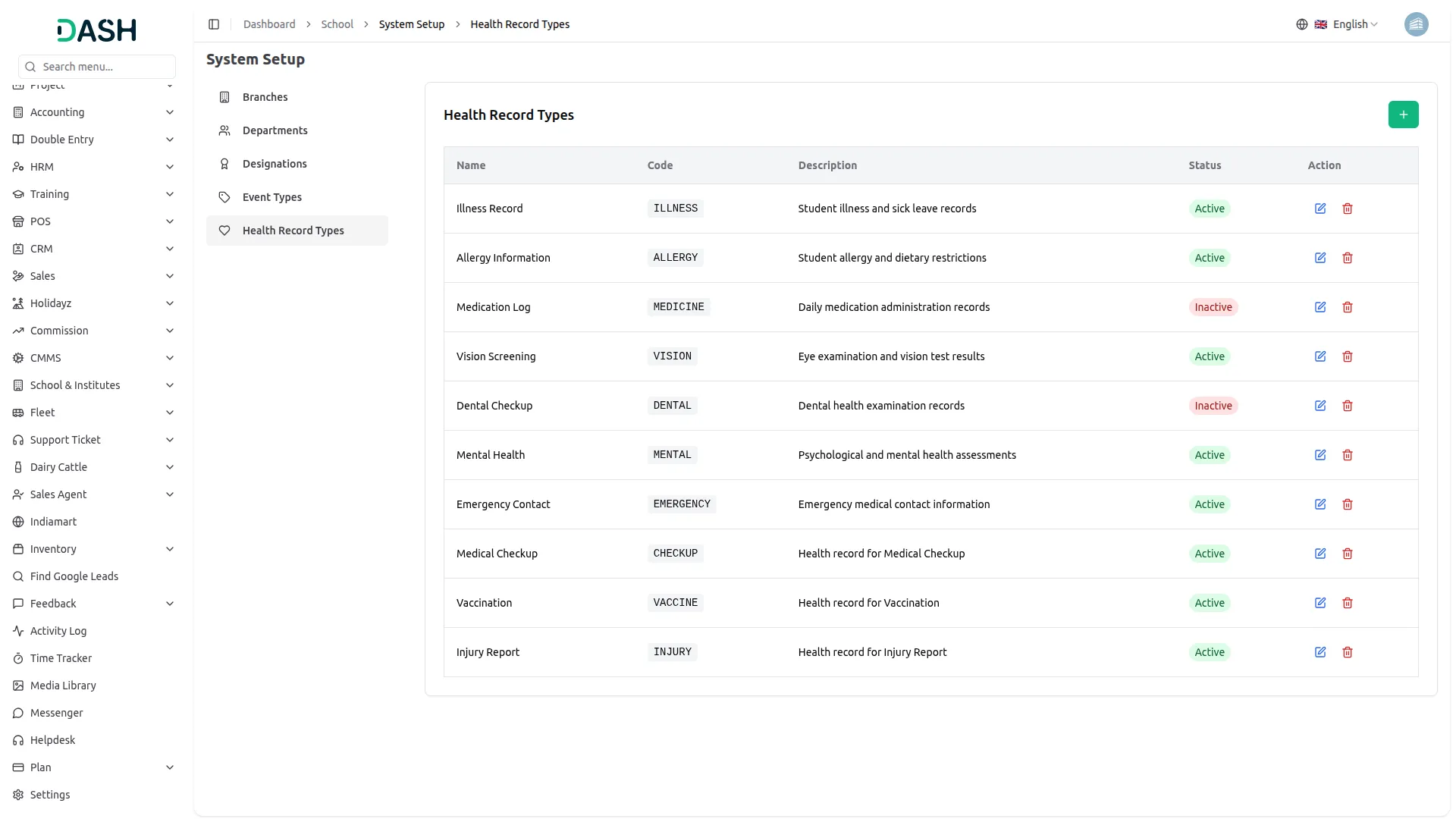 school institute management