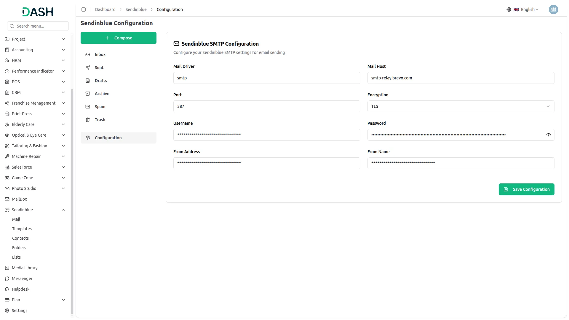 configuration process