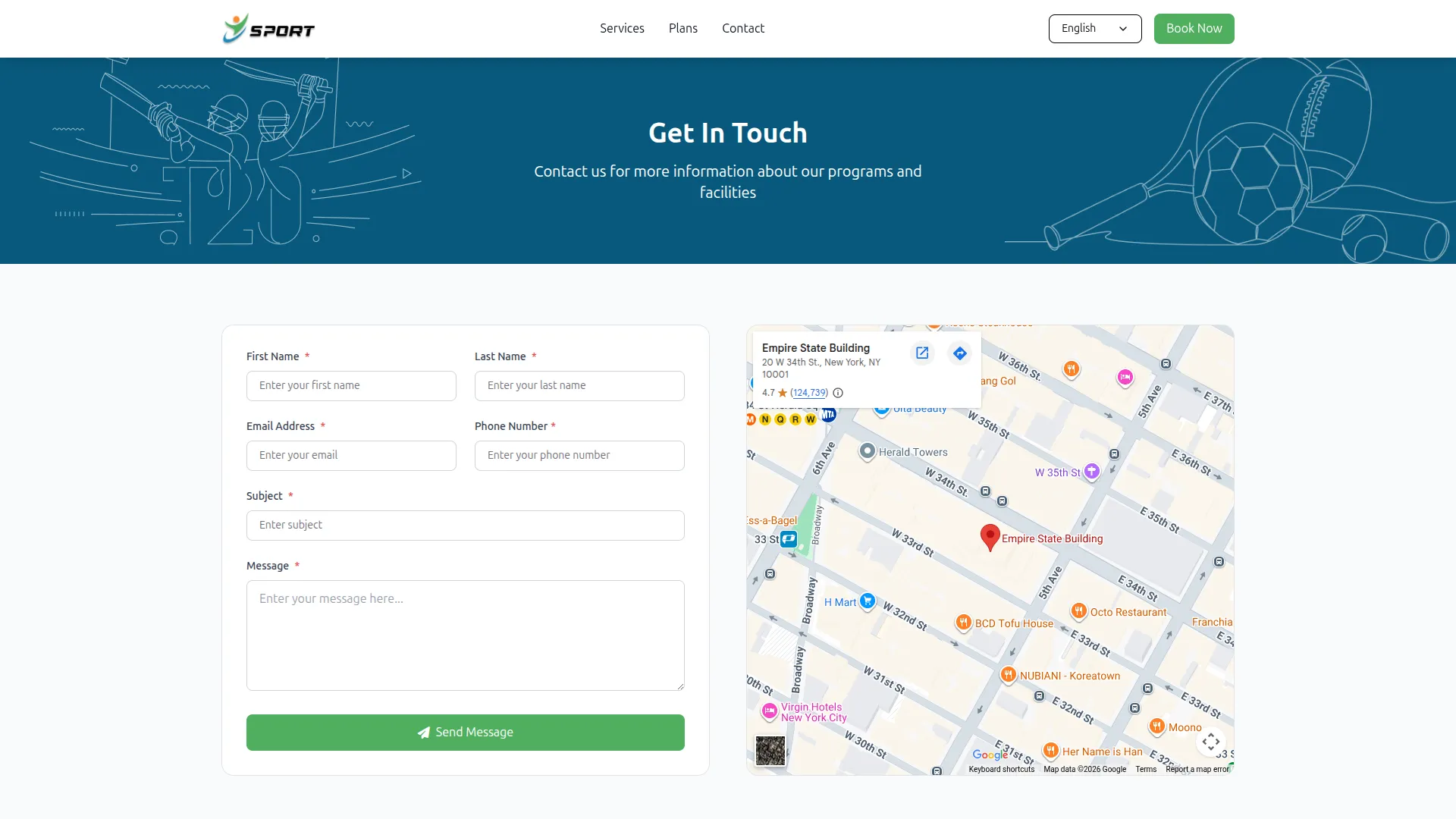 sports club management