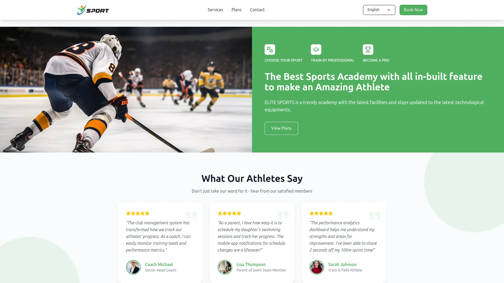 sports club management