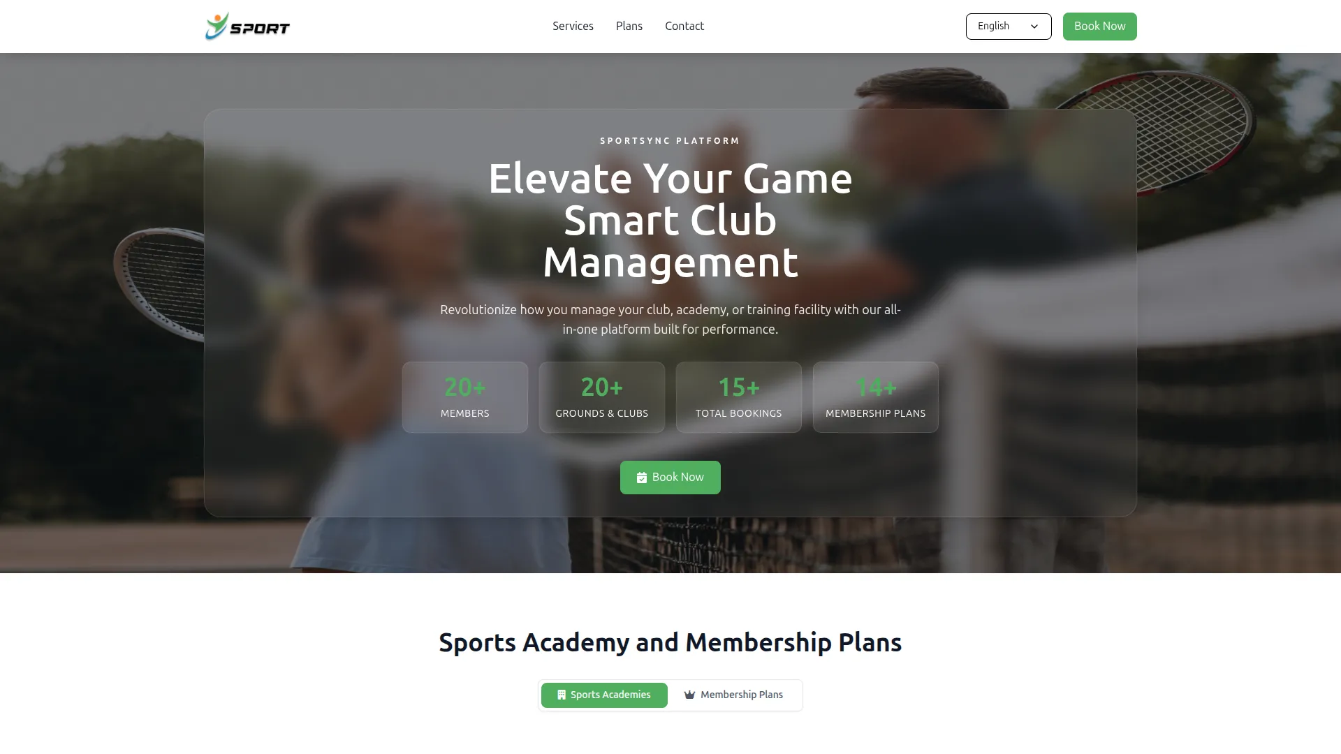 sports club management