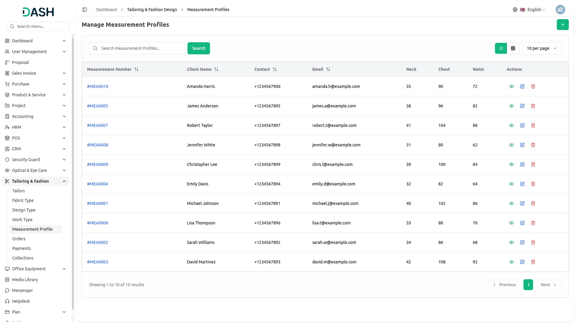 tailoring and fashion design