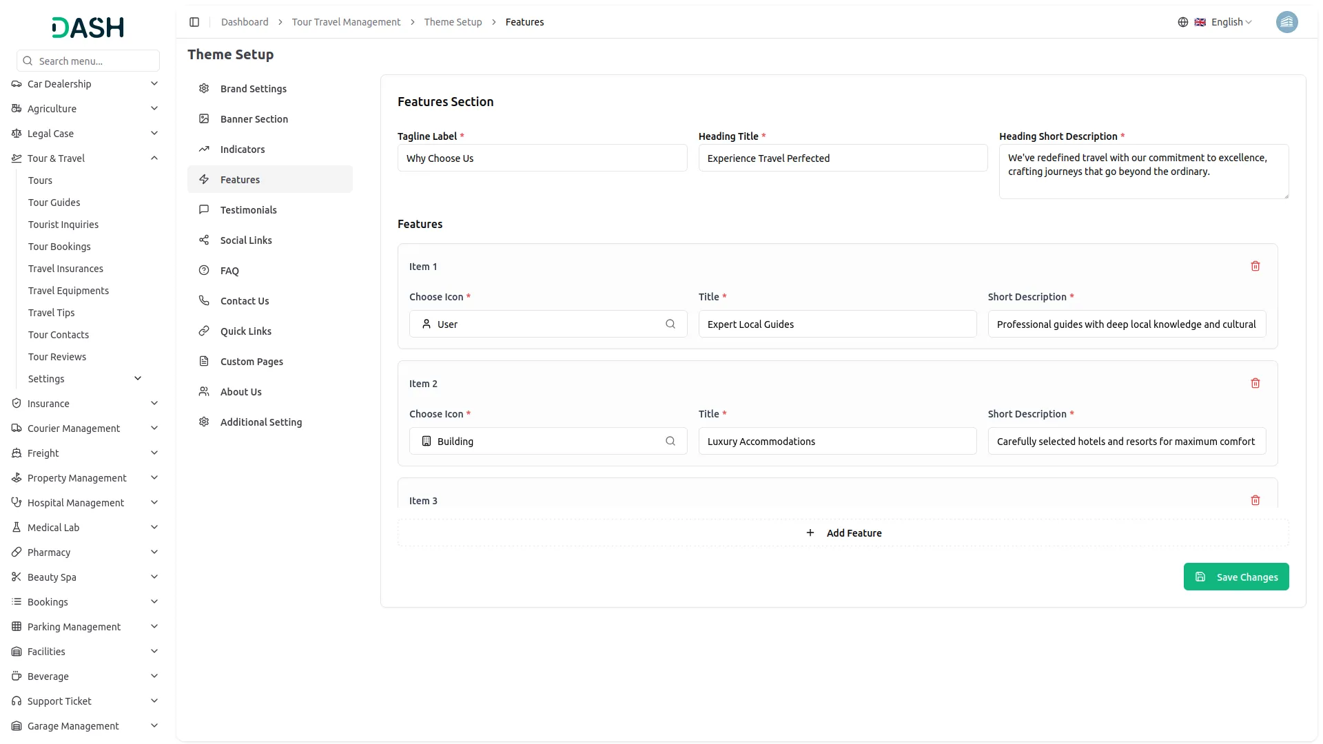tour and travel management