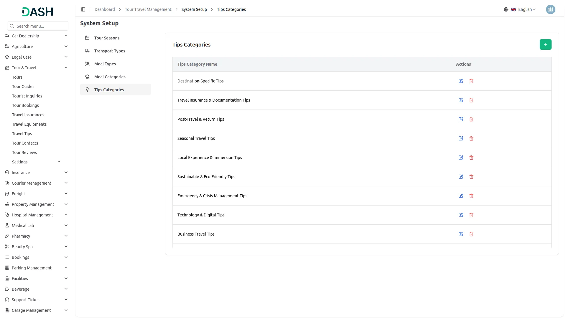 tour and travel management
