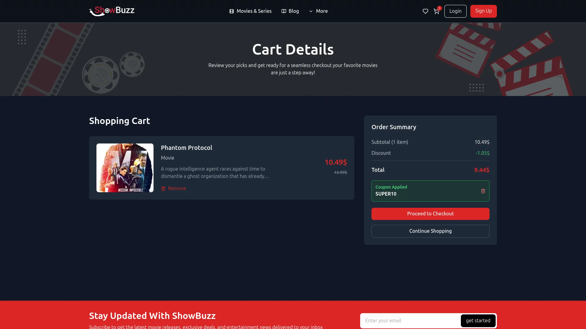 movie & tv studio management