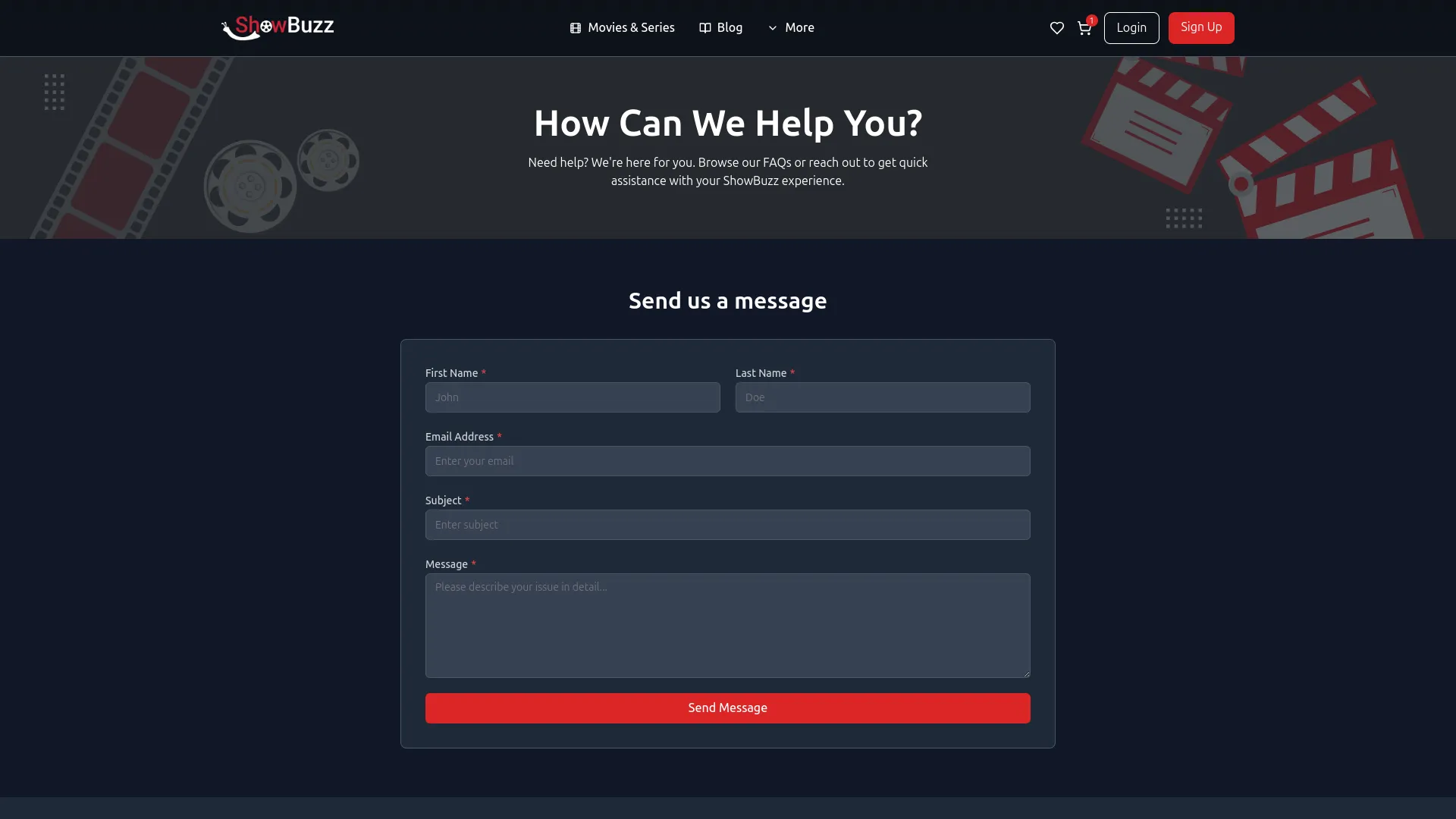 movie & tv studio management