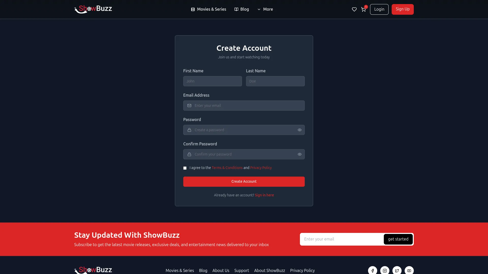 movie & tv studio management