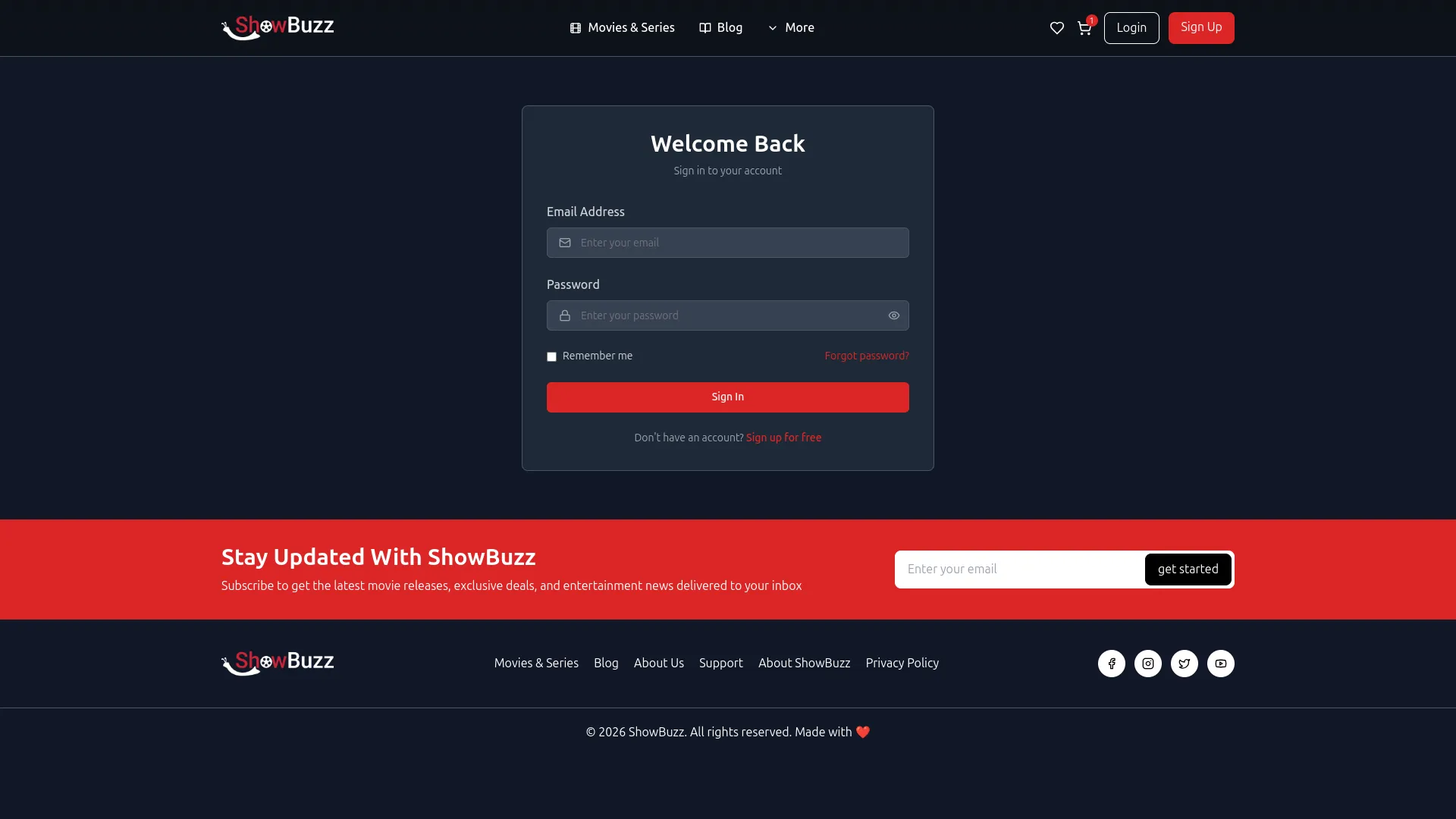 movie & tv studio management