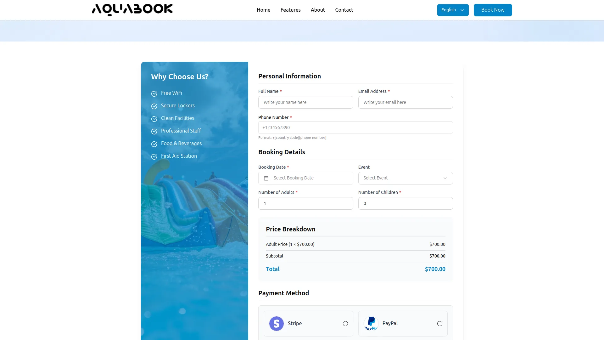 water park management