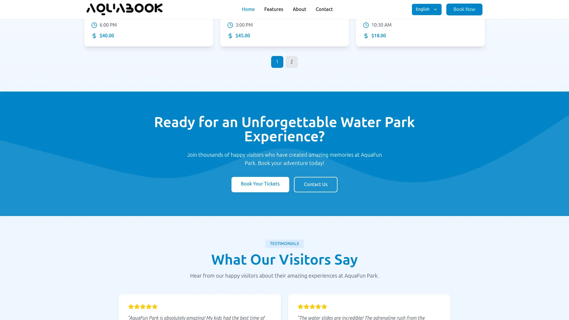 water park management