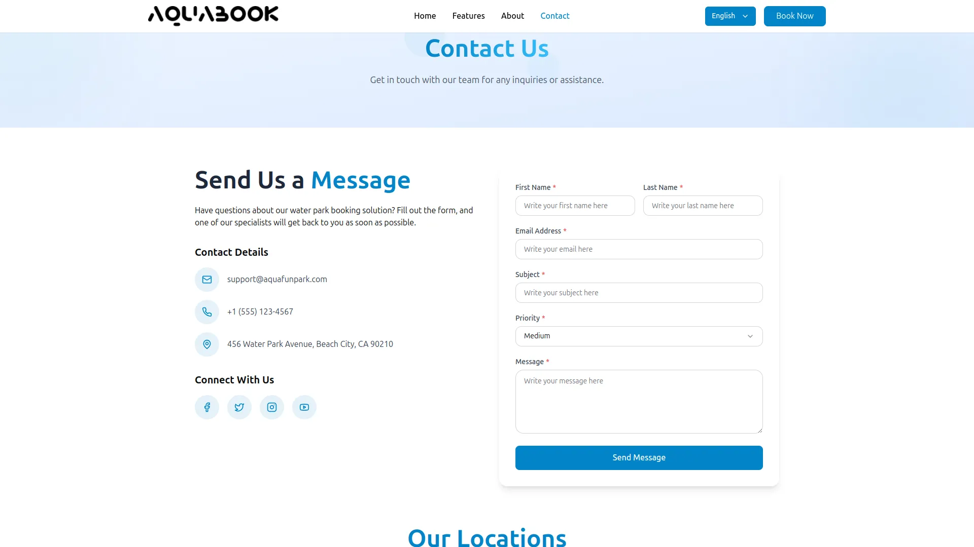 water park management