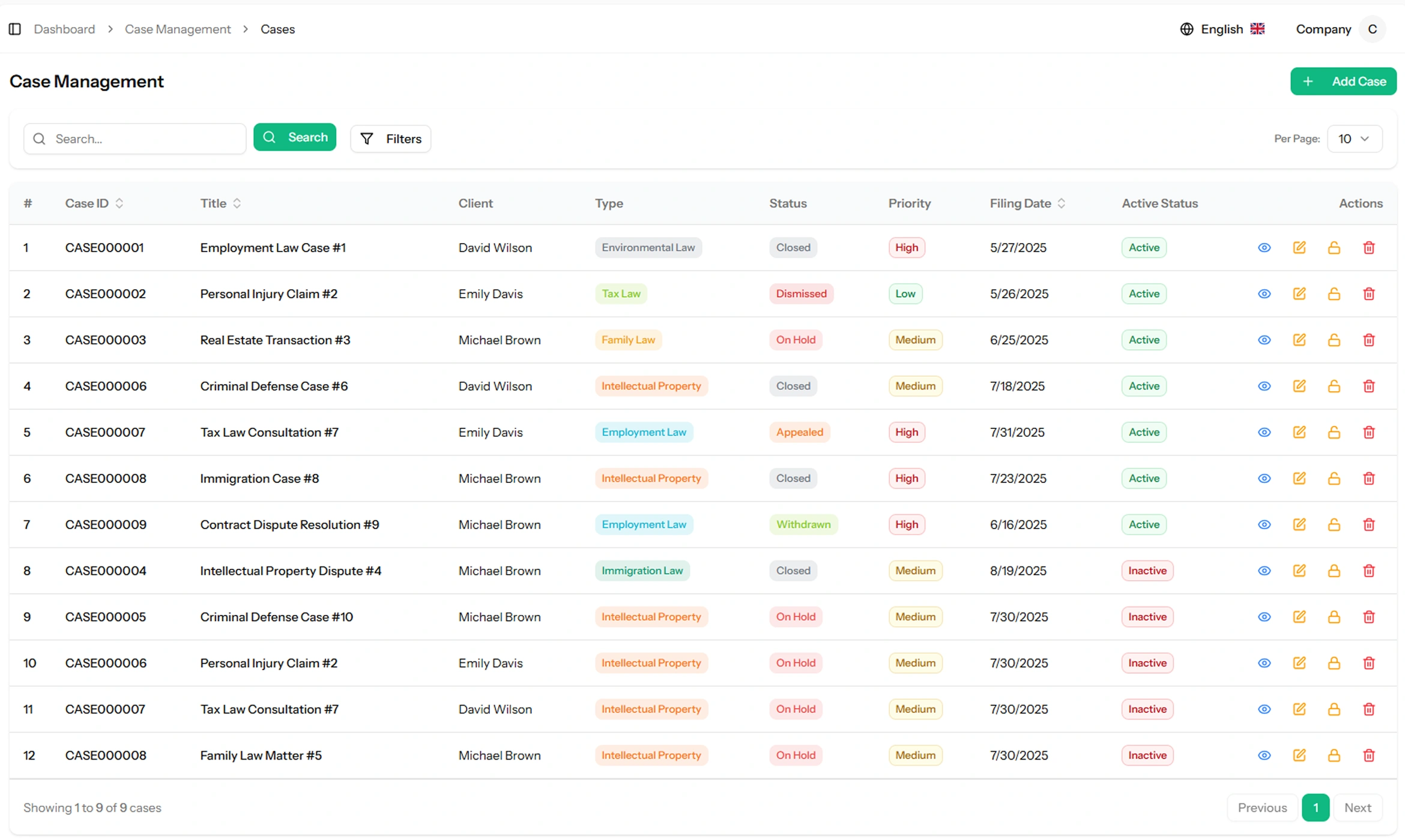 Case Management