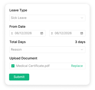 leave management feature image