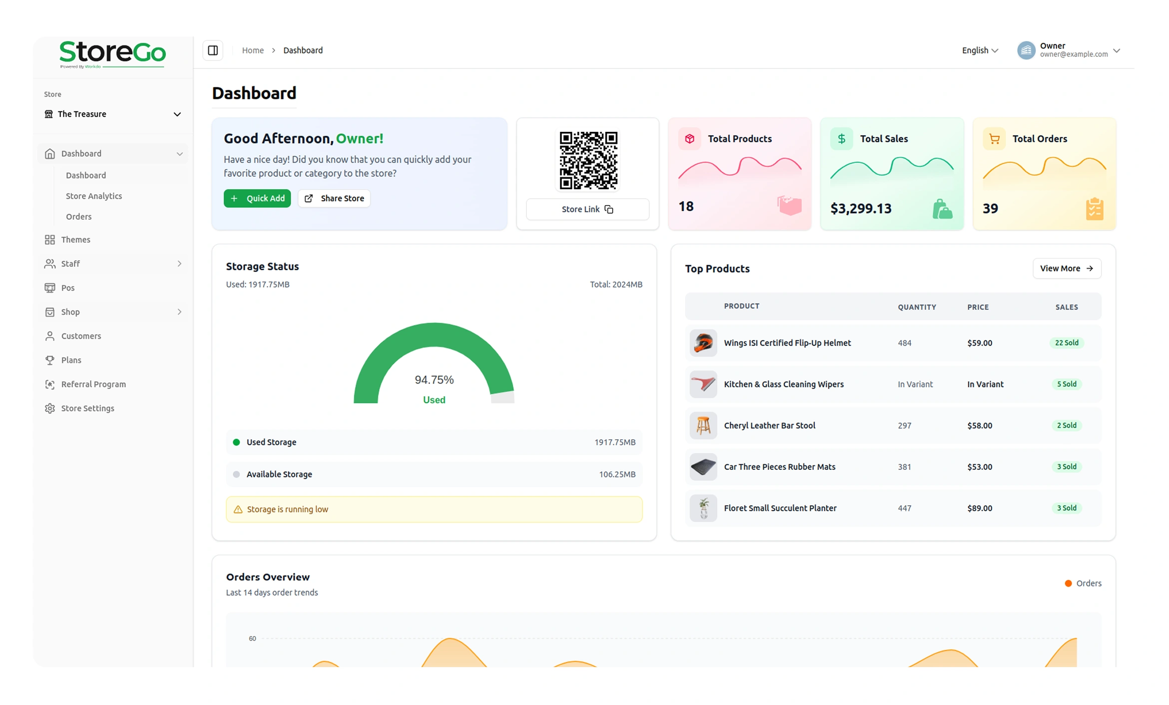 Online Store Builder – Build Your Store with StoreGo SaaS