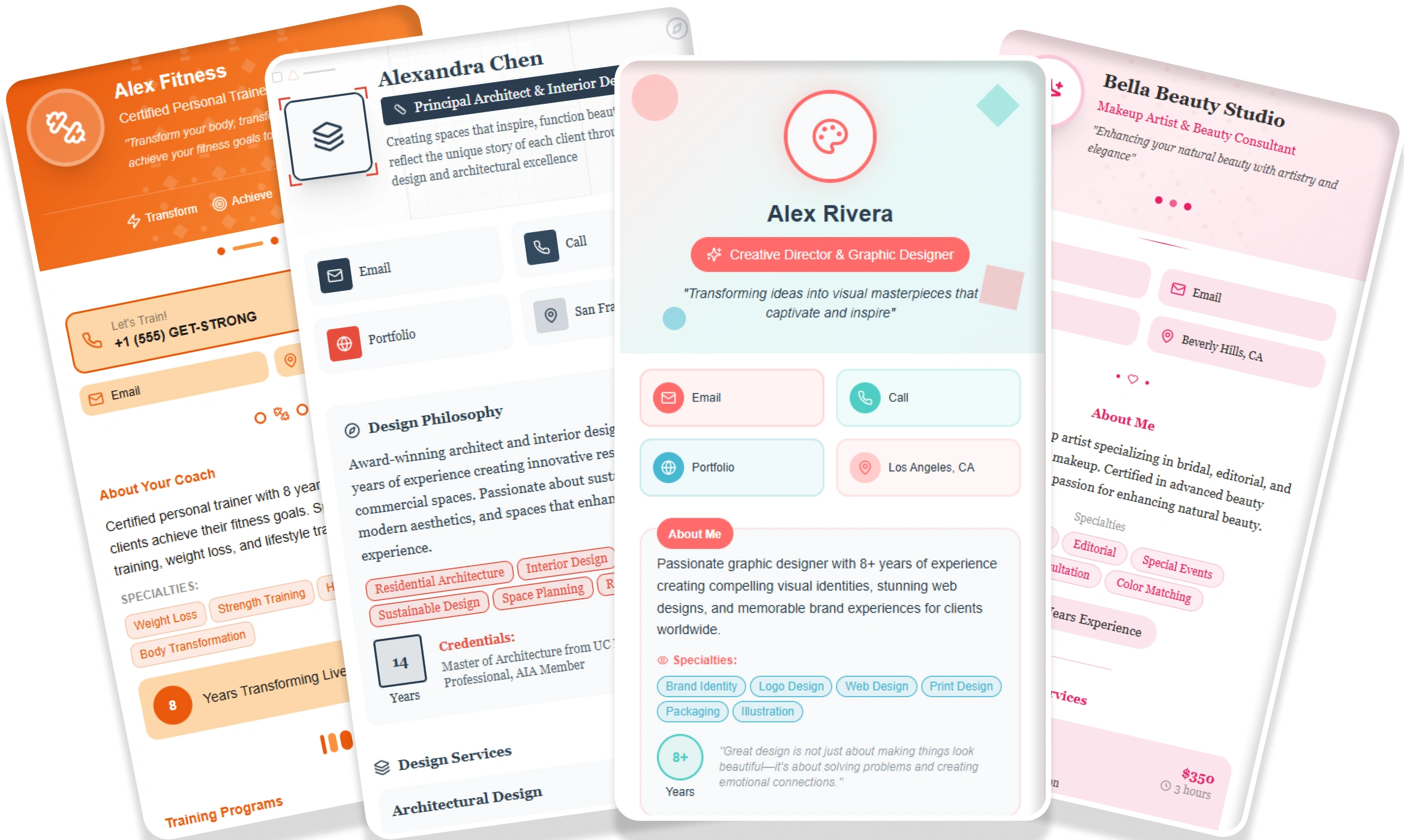 vCard Best Digital Business Card Builder Saas