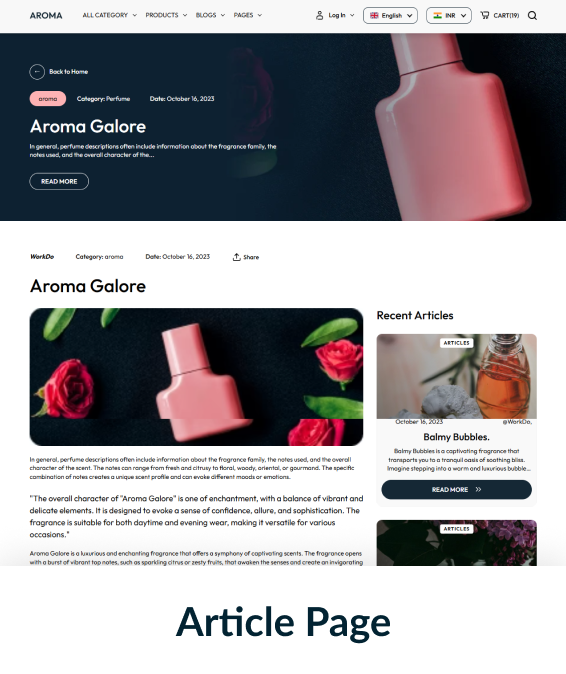 Aroma Shopify Theme
