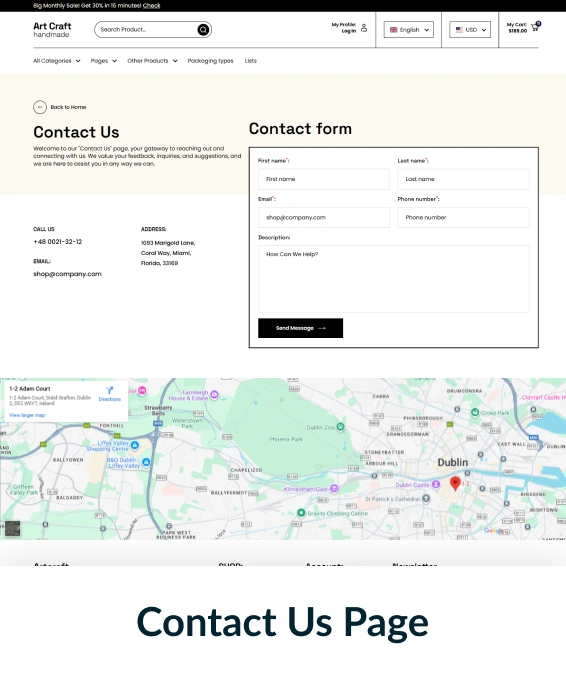 Artcraft Handmade Shopify Theme