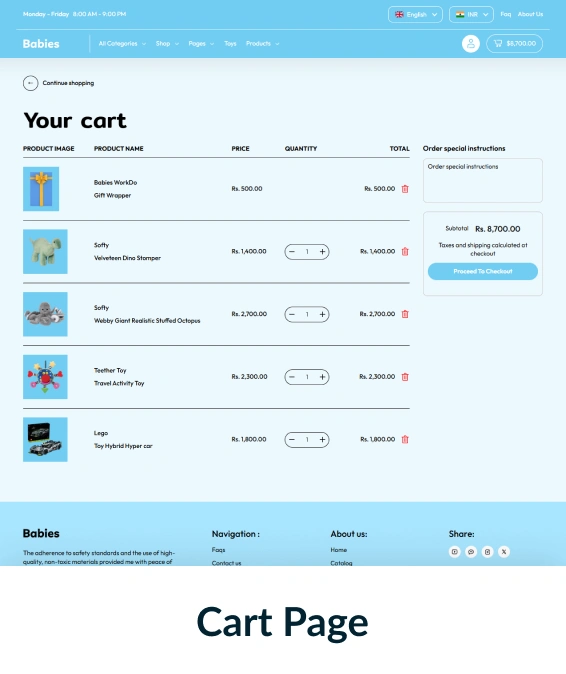 Babies Shopify Theme